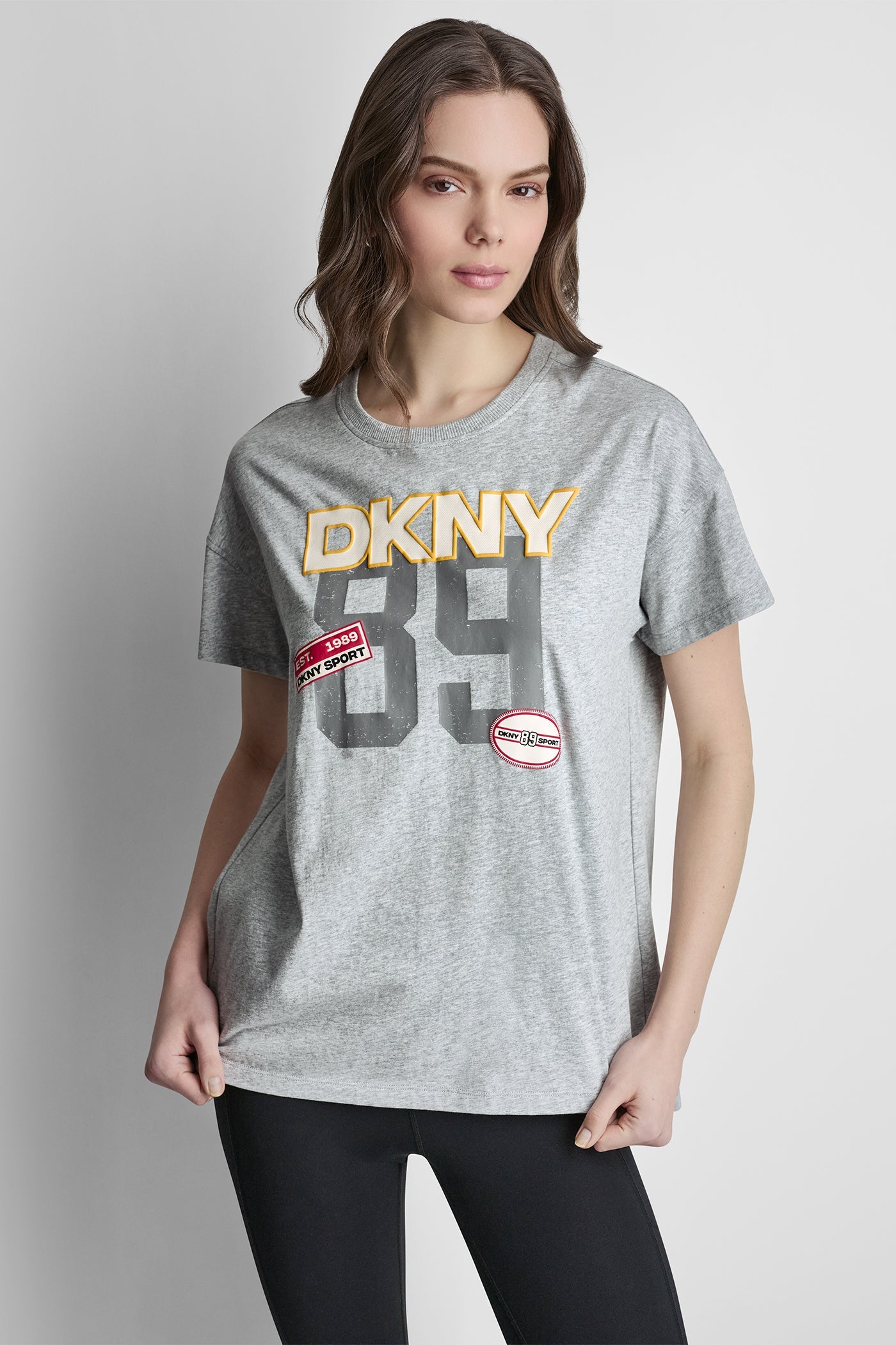 CAMPUS PATCH DROP SHOULDER TEE