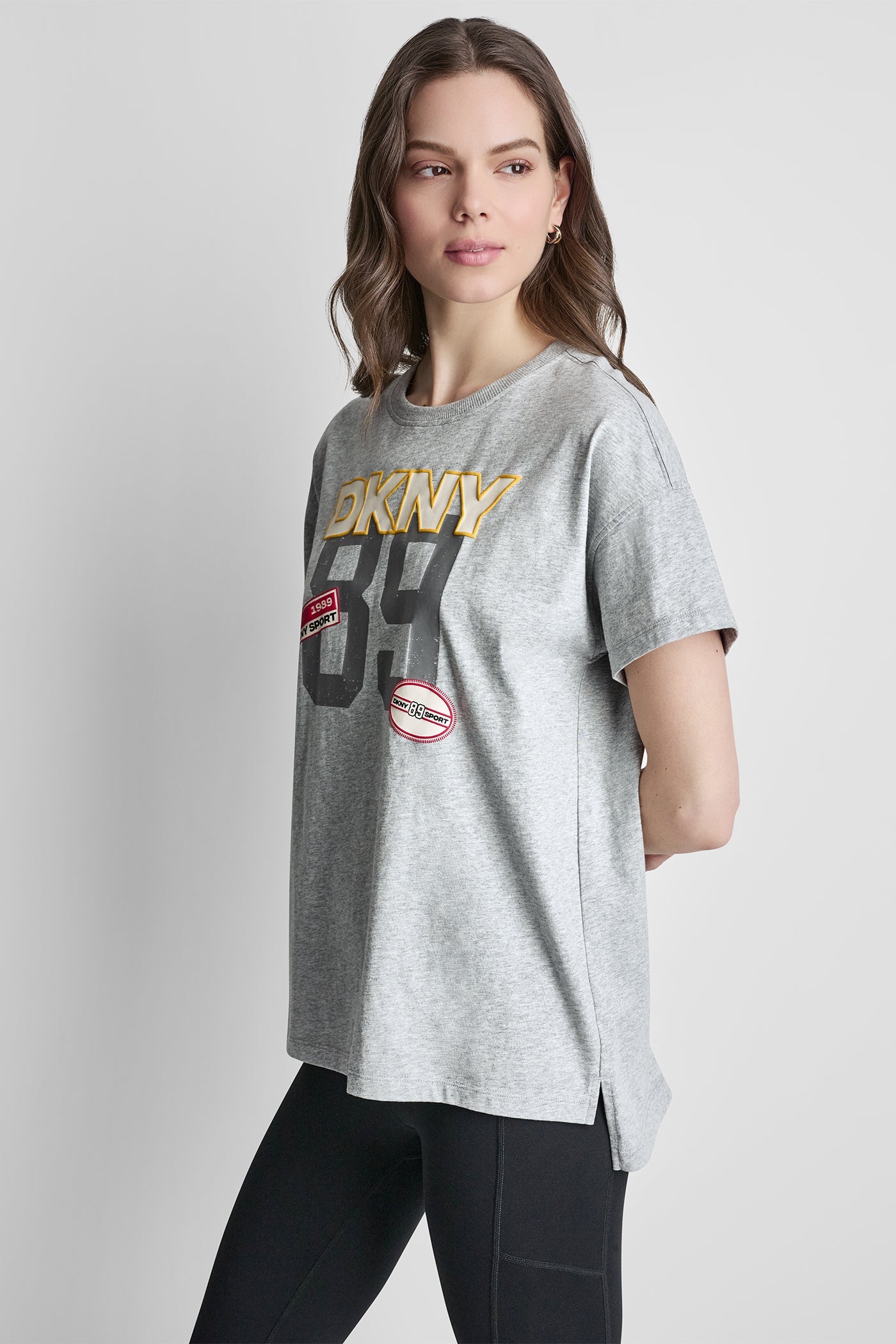 CAMPUS PATCH DROP SHOULDER TEE