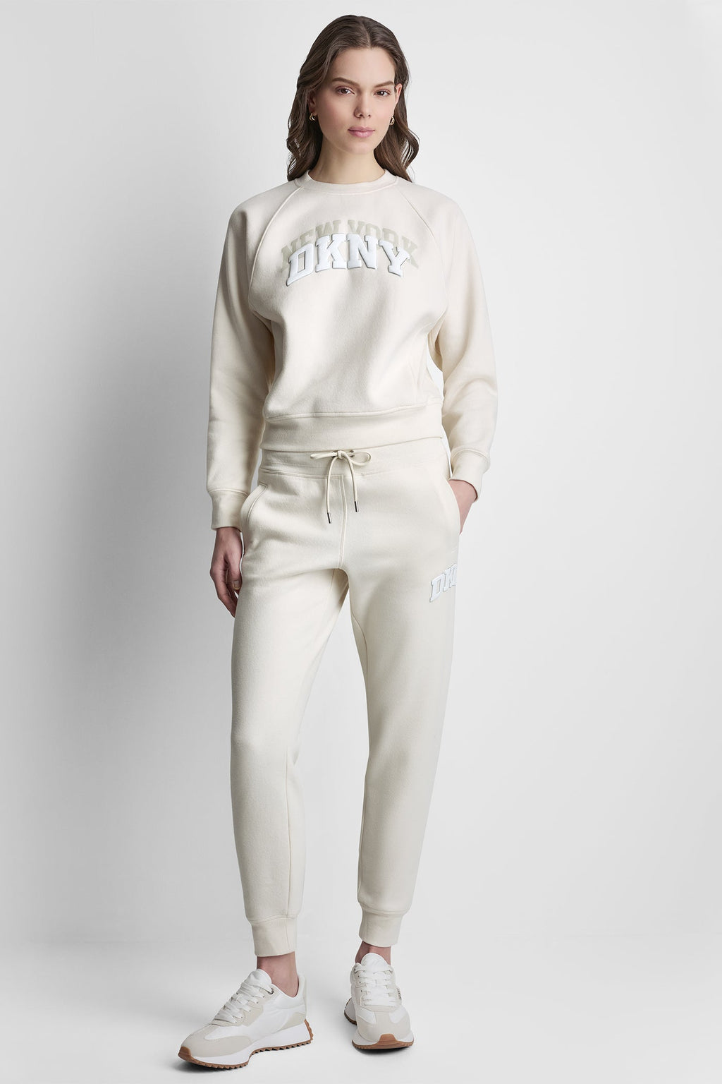 SHADOW VARSITY LOGO CREW NECK