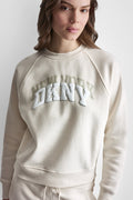 SHADOW VARSITY LOGO CREW NECK