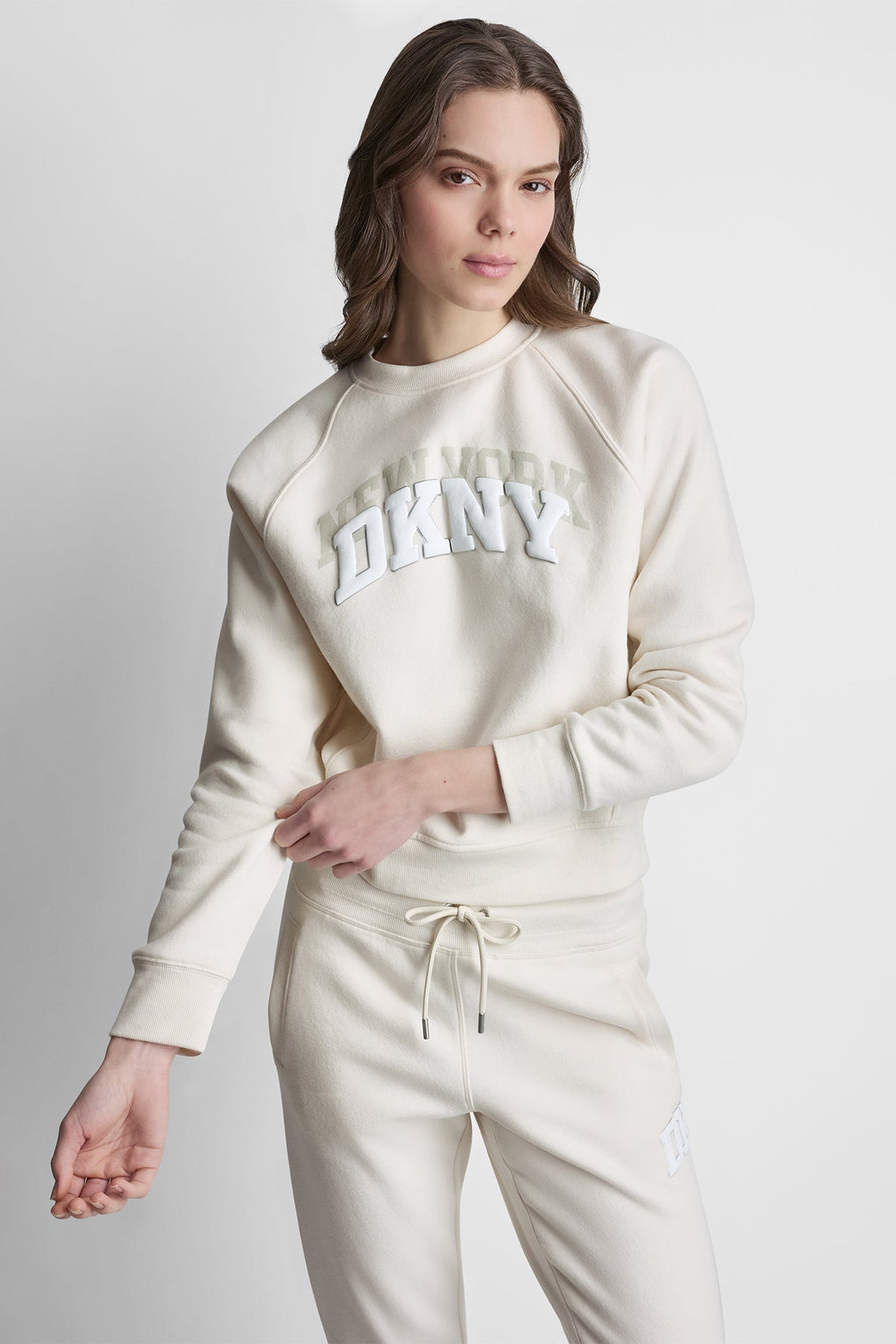 SHADOW VARSITY LOGO CREW NECK