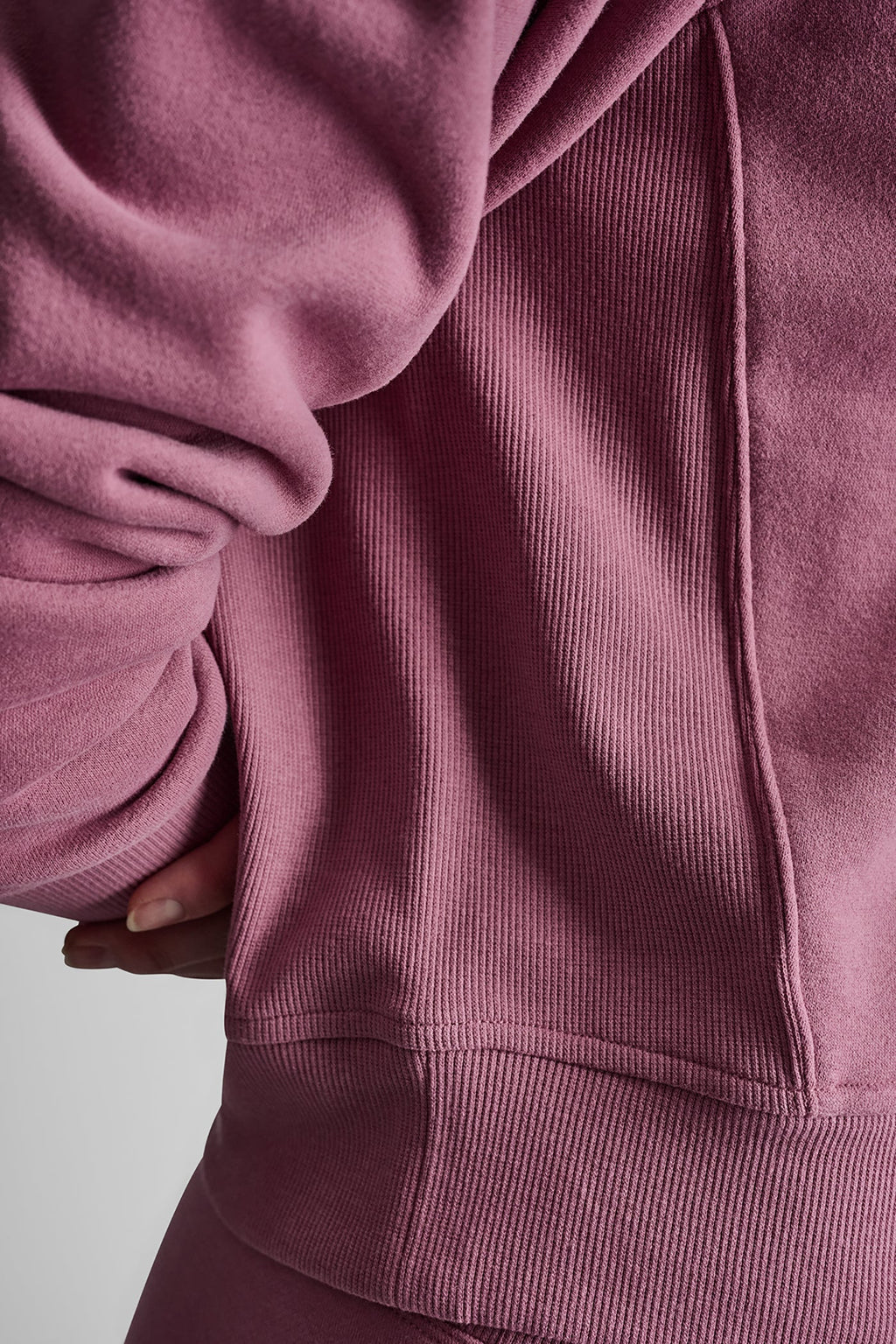 SHADOW VARSITY LOGO CREW NECK