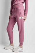 MID-RISE VARSITY LOGO JOGGER