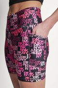 HIGH-RISE LOGO BIKE SHORT
