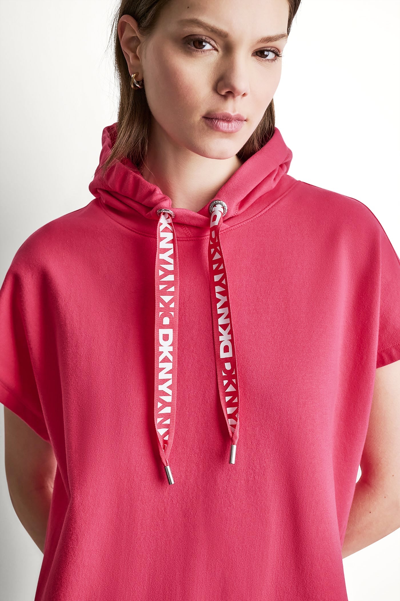 TWO-TONE LOGO DRAWCORD SNEAKER DRESS