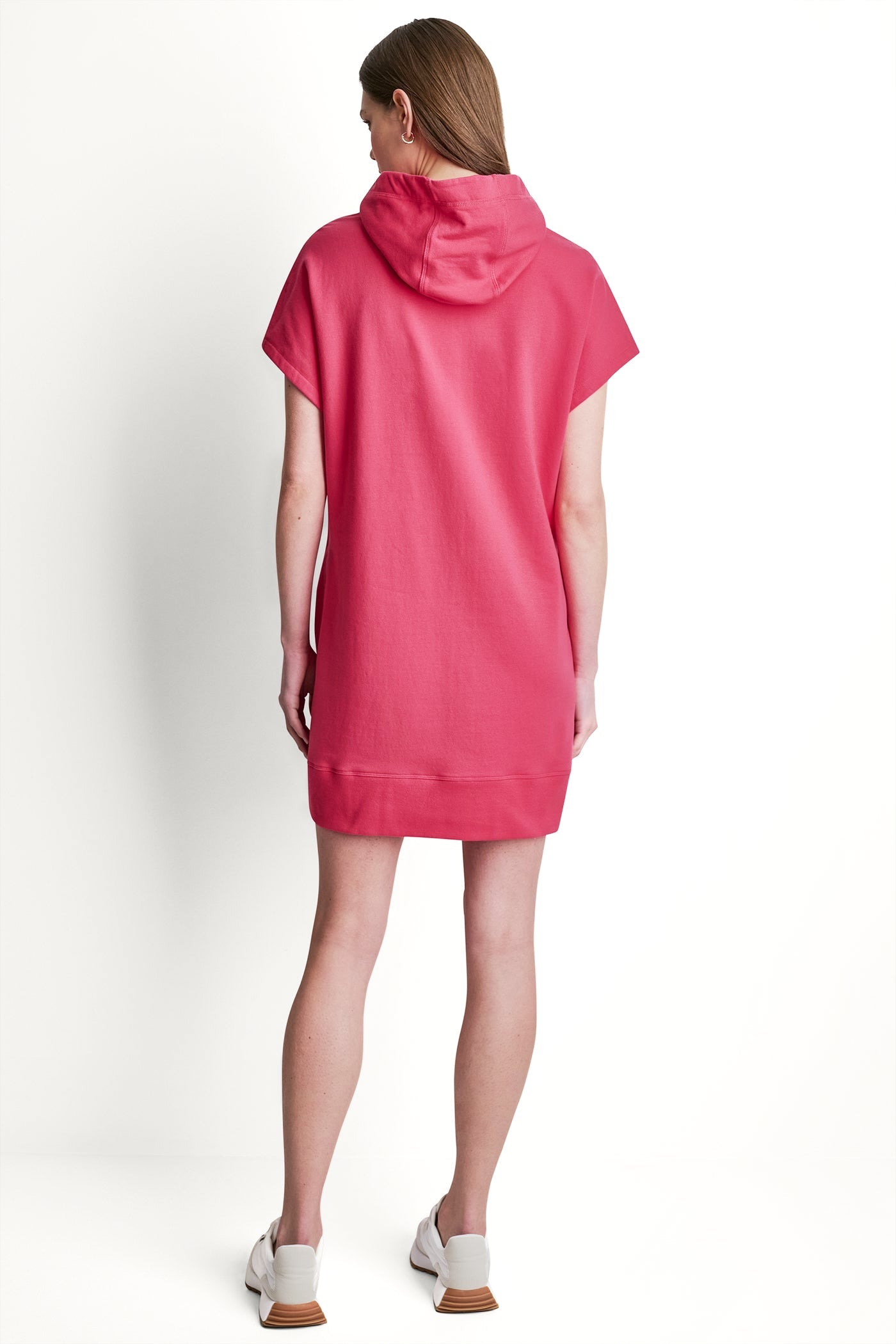 TWO-TONE LOGO DRAWCORD SNEAKER DRESS