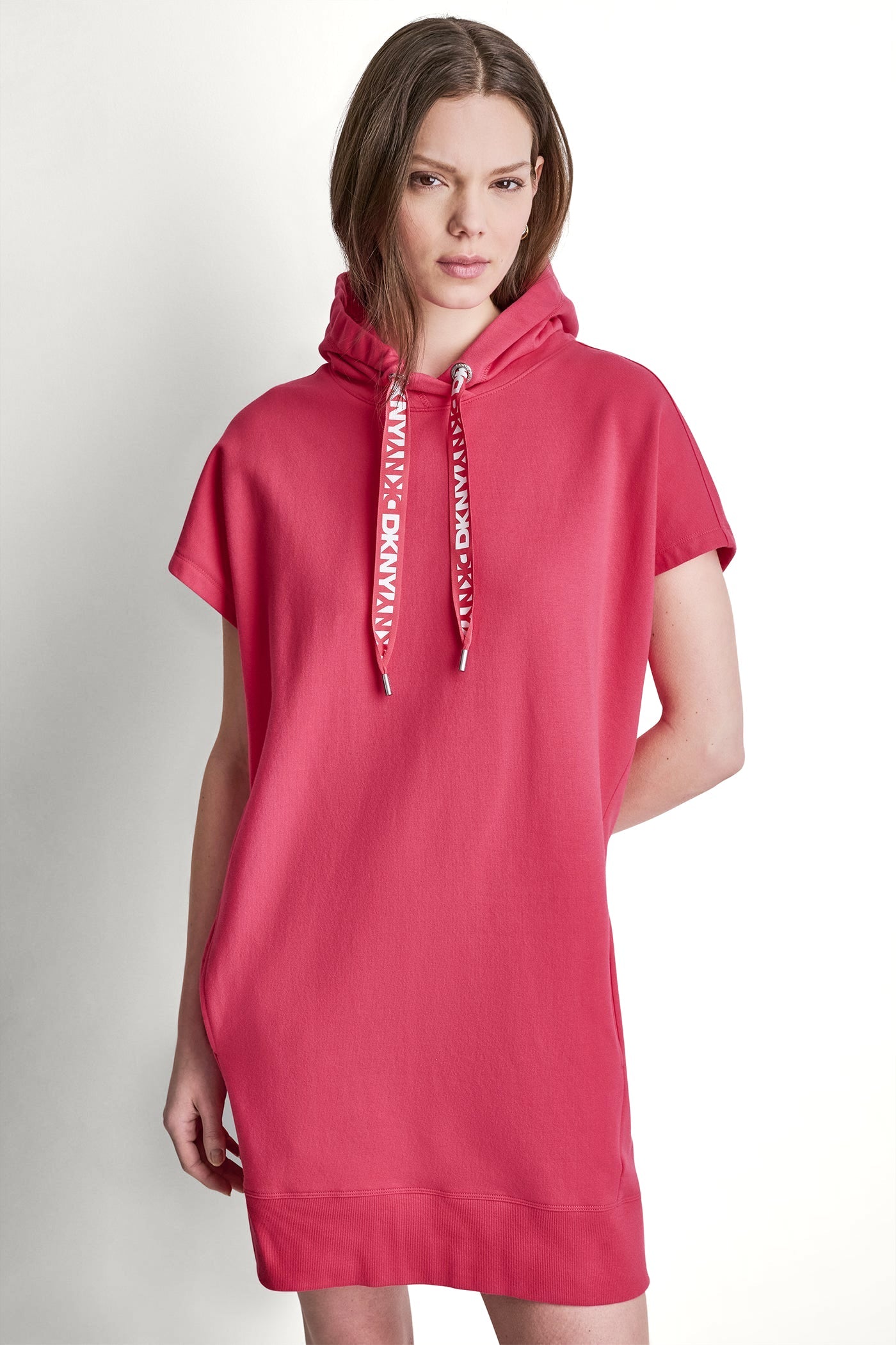 TWO-TONE LOGO DRAWCORD SNEAKER DRESS