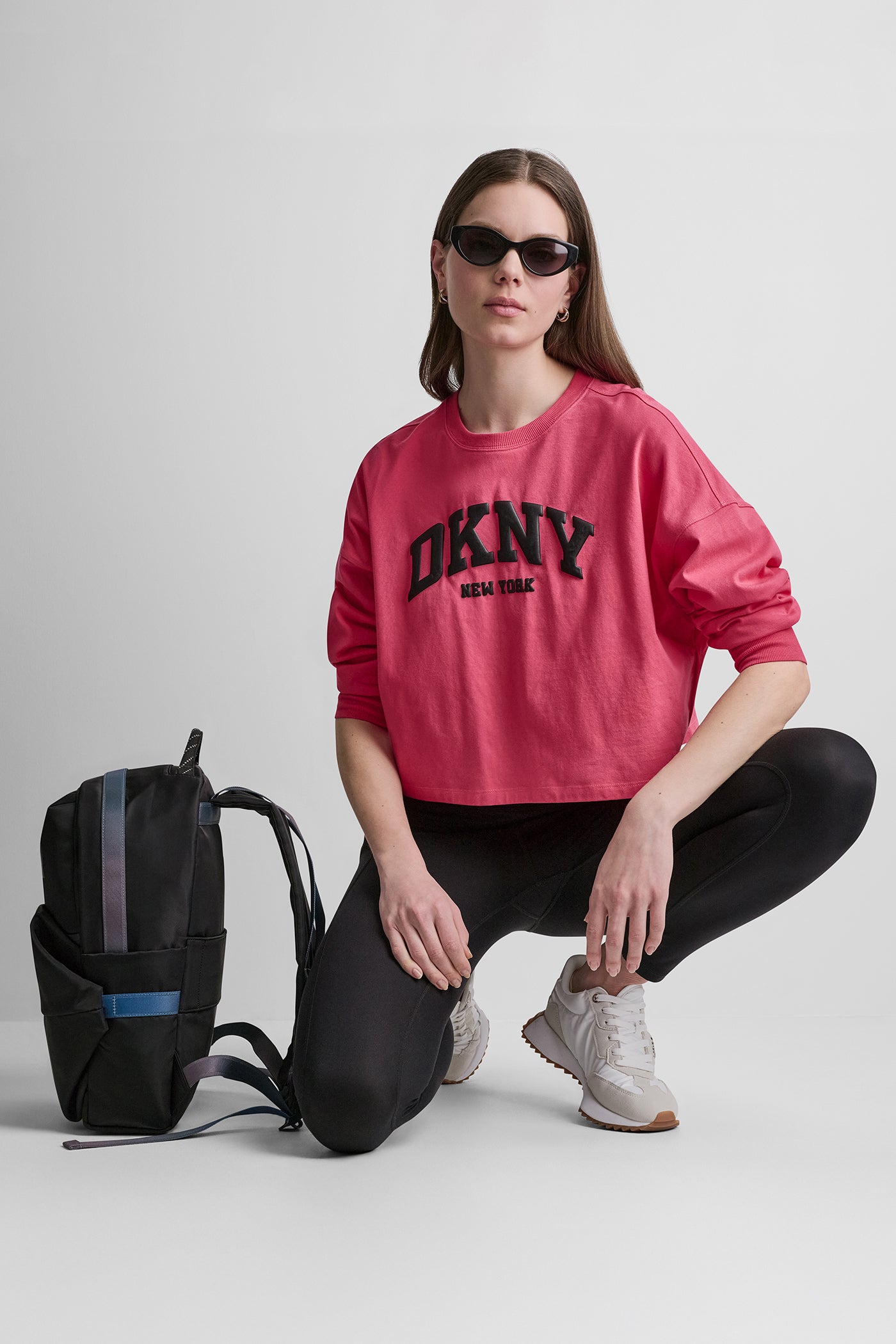 PUFF VARSITY LOGO LONG SLEEVE TEE
