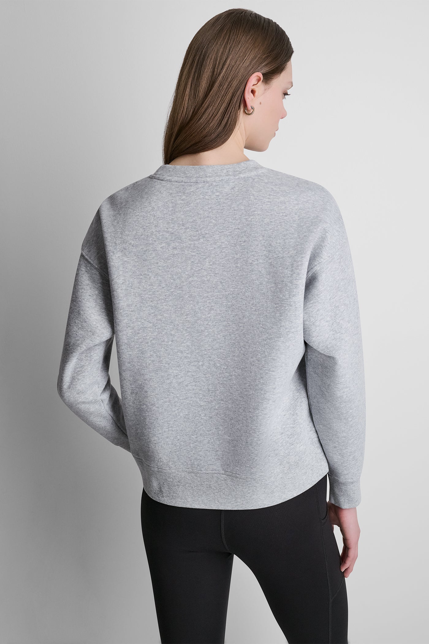 STACKED RHINESTONE LOGO PULLOVER
