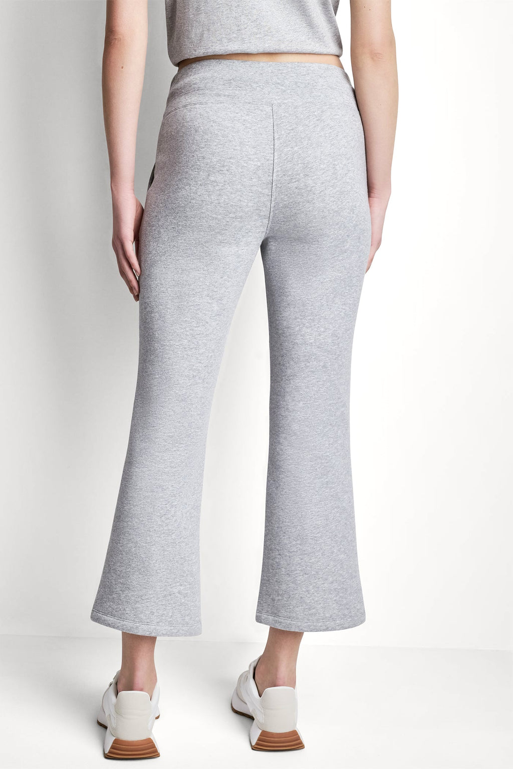 METALLIC BUBBLE LOGO FLARE PANT