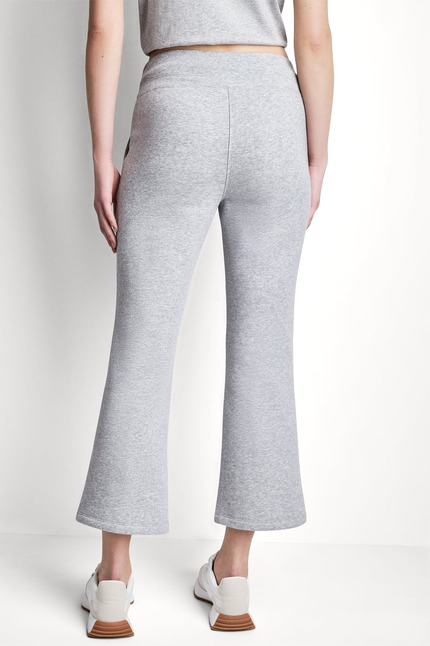 METALLIC BUBBLE LOGO FLARE PANT