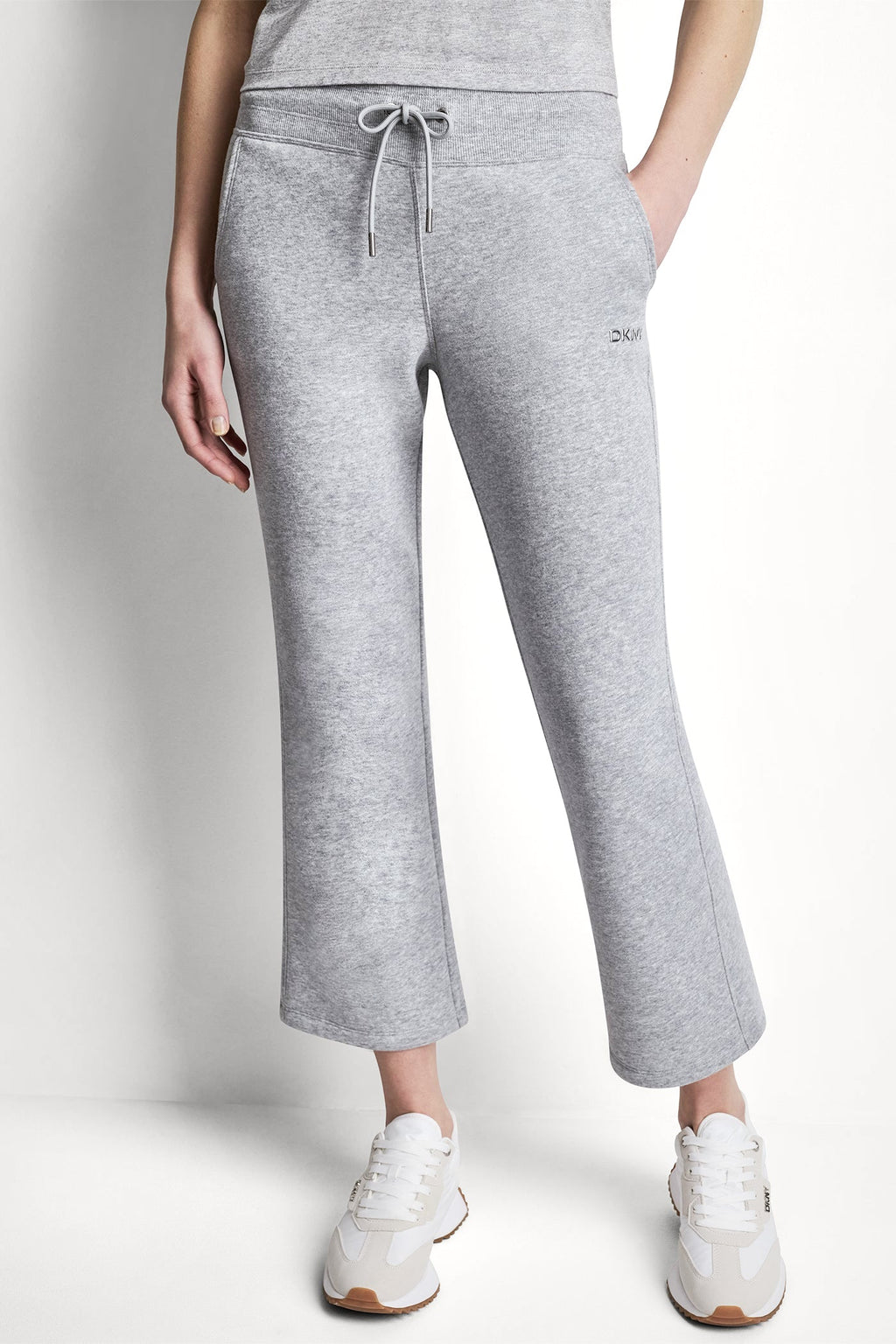 METALLIC BUBBLE LOGO FLARE PANT