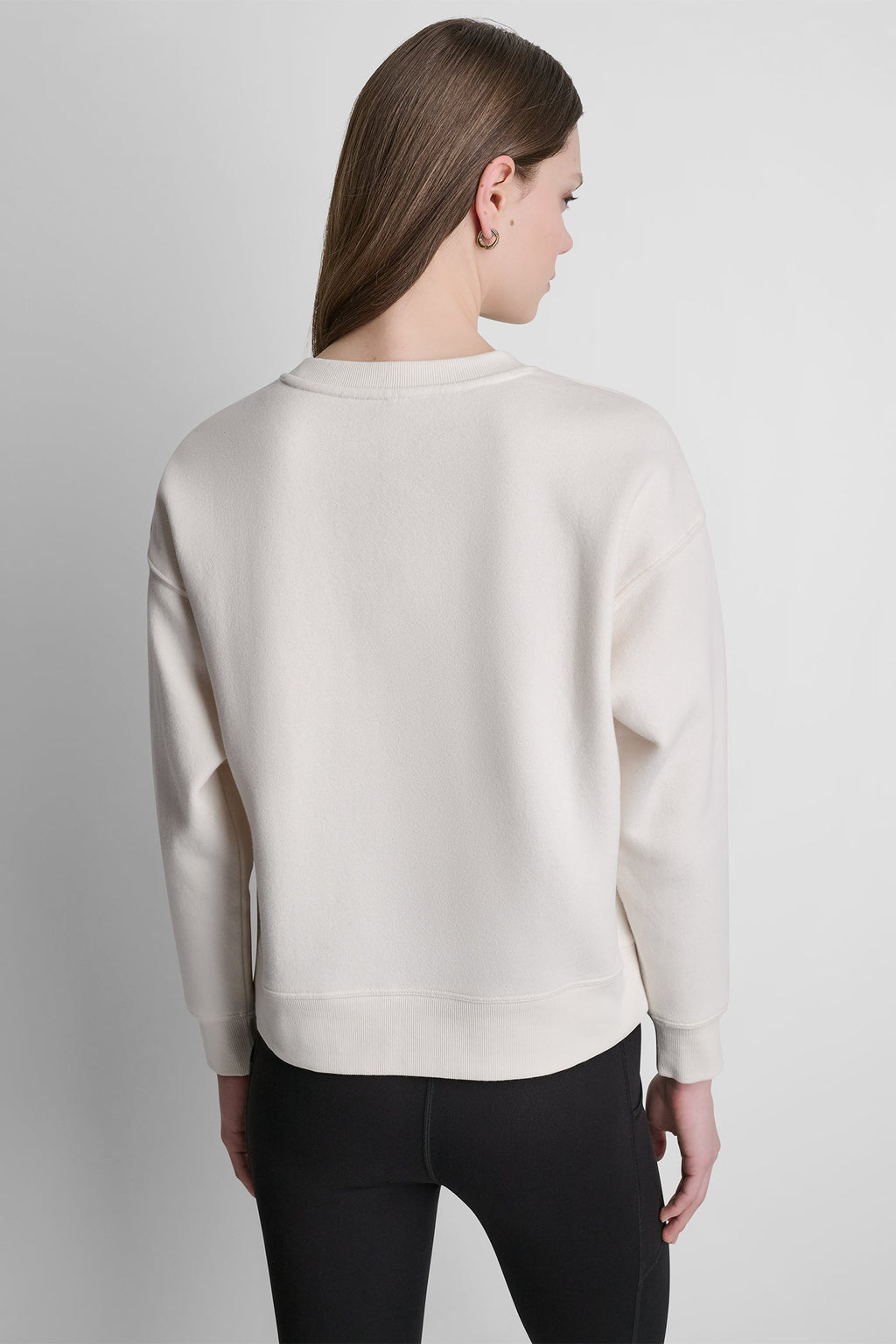 STACKED RHINESTONE LOGO PULLOVER