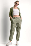 HIGH-RISE SLIM UTILITY JOGGER