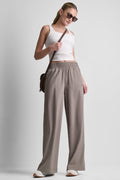 HUDSON STRETCH HIGH-RISE WIDE LEG PANT