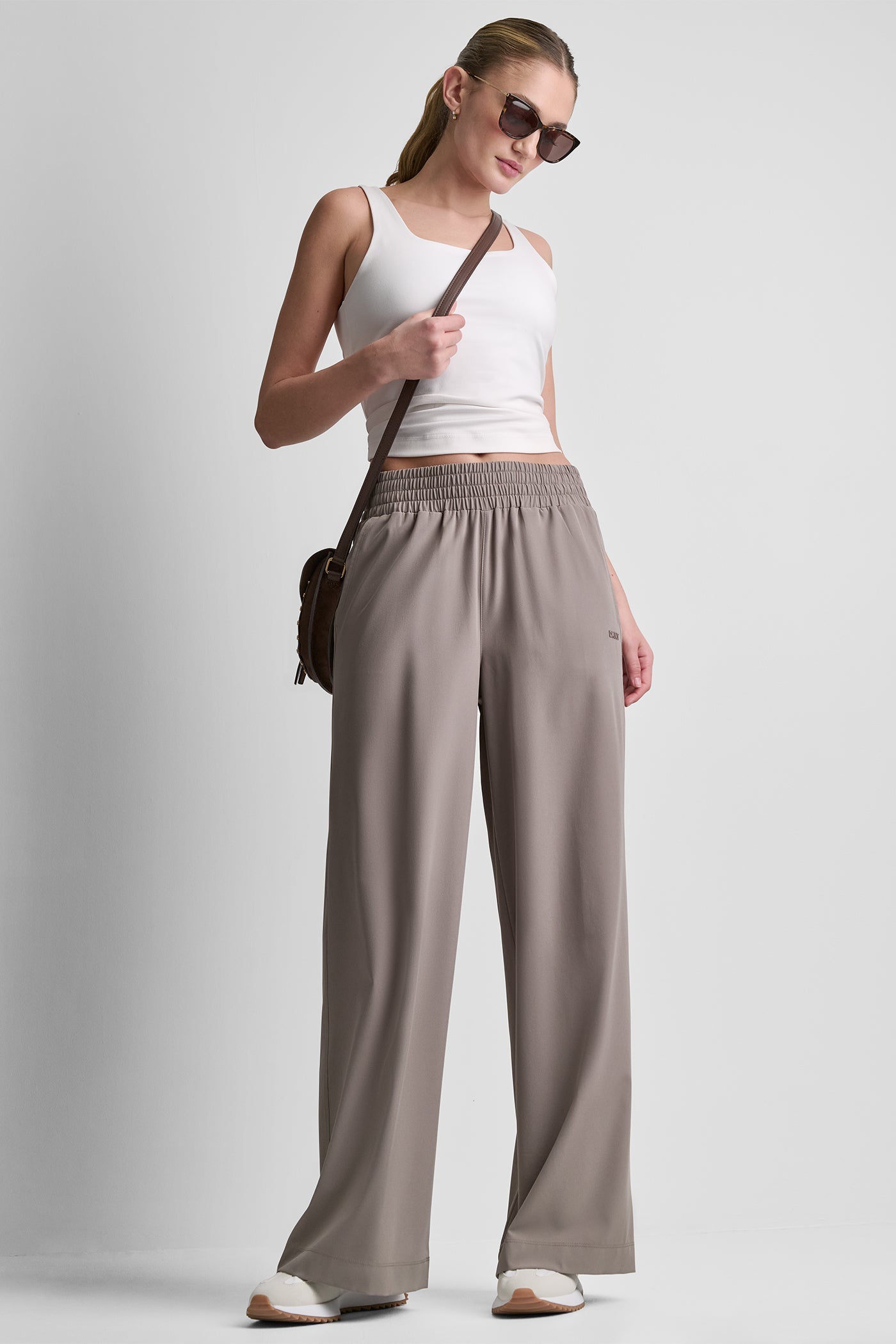 HUDSON STRETCH HIGH-RISE WIDE LEG PANT