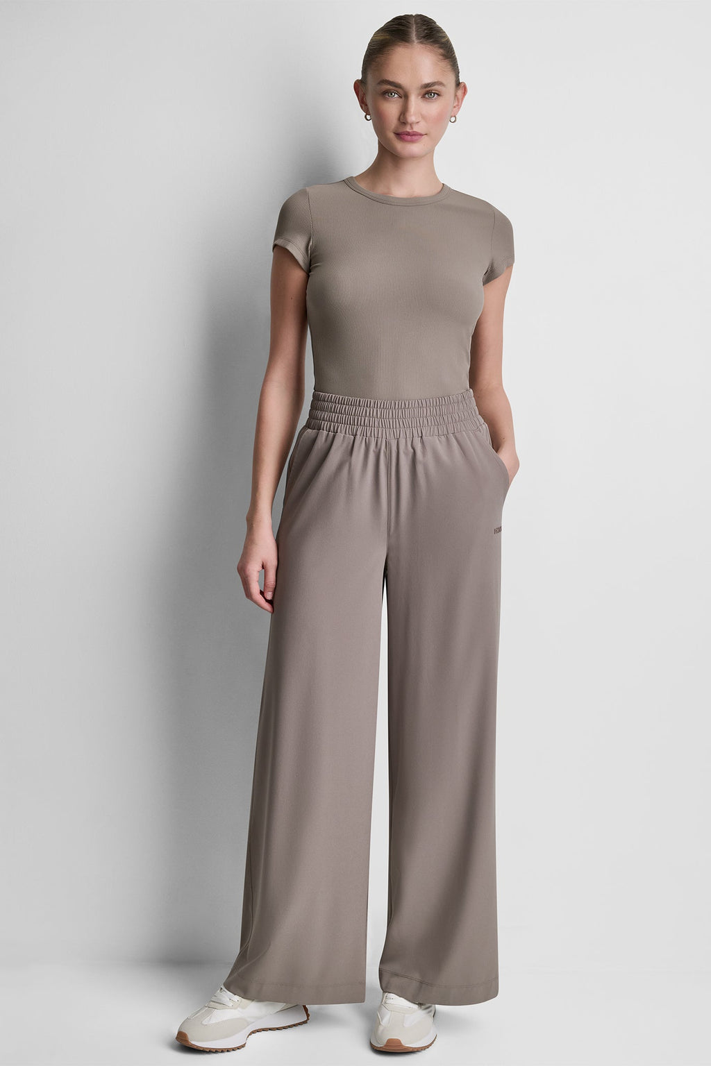 HUDSON STRETCH HIGH-RISE WIDE LEG PANT