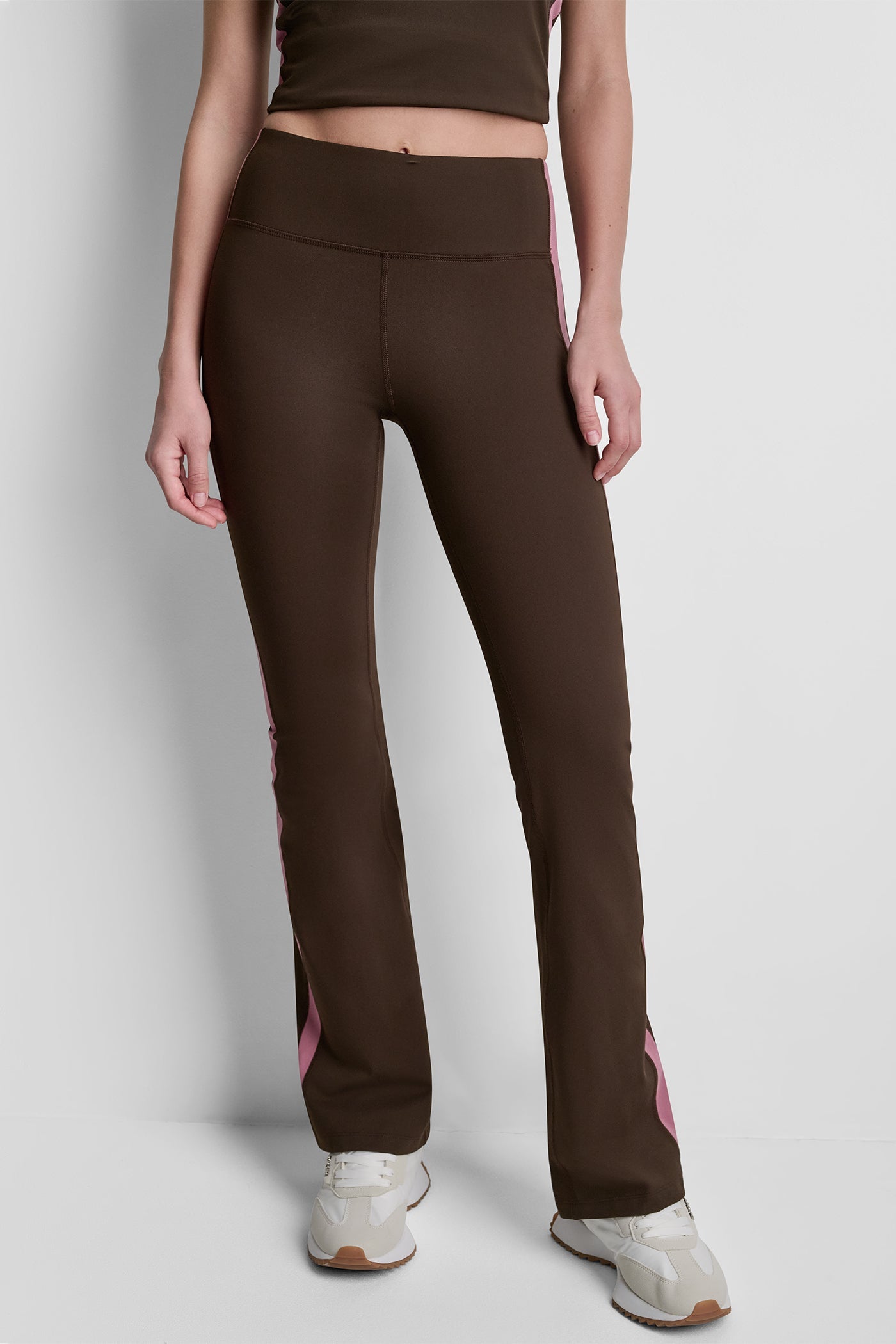 BALANCE COMPRESSION SIDE STRIPE FLARE LEGGING