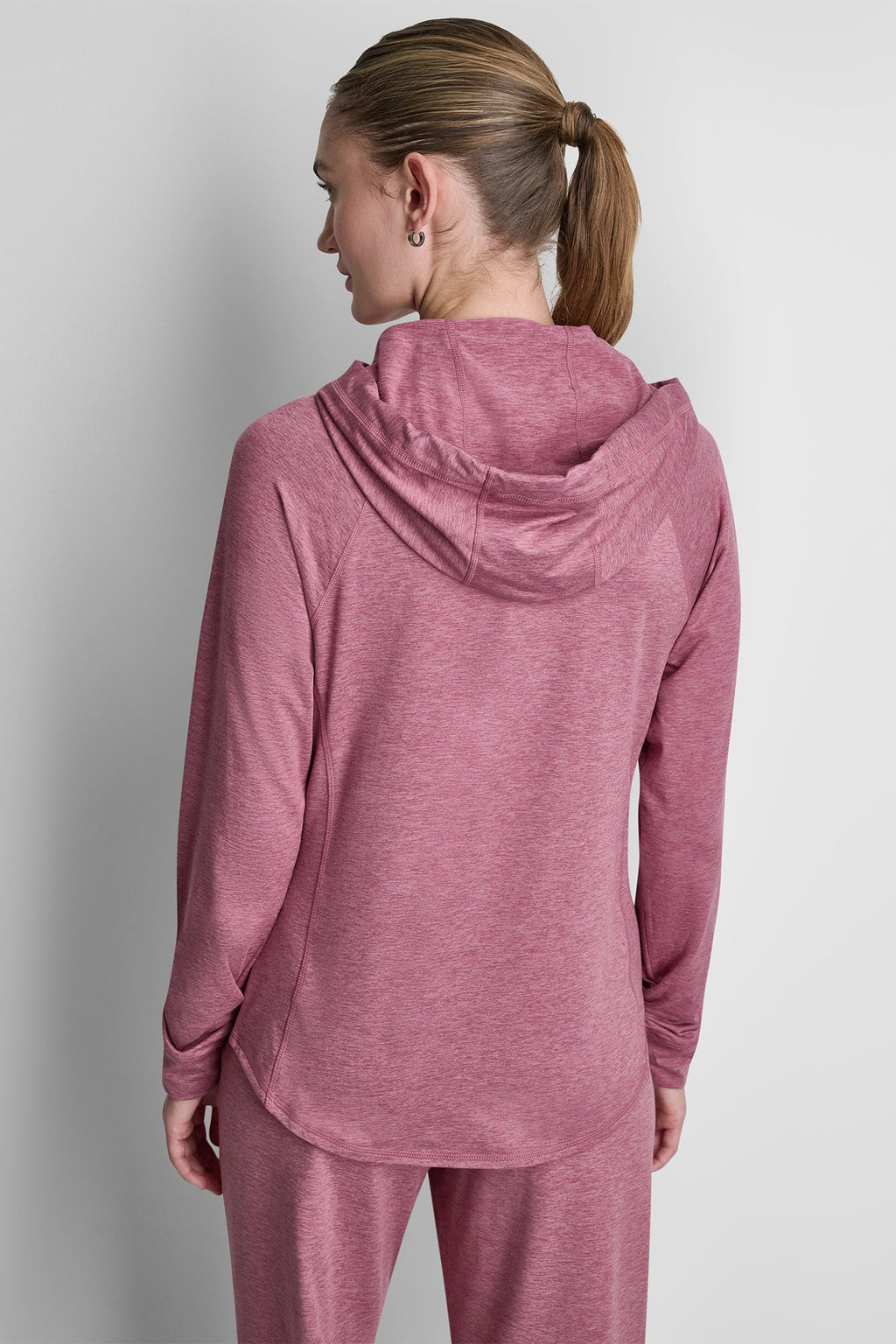 SPACEDYE RAGLAN FULL-ZIP HOODIE