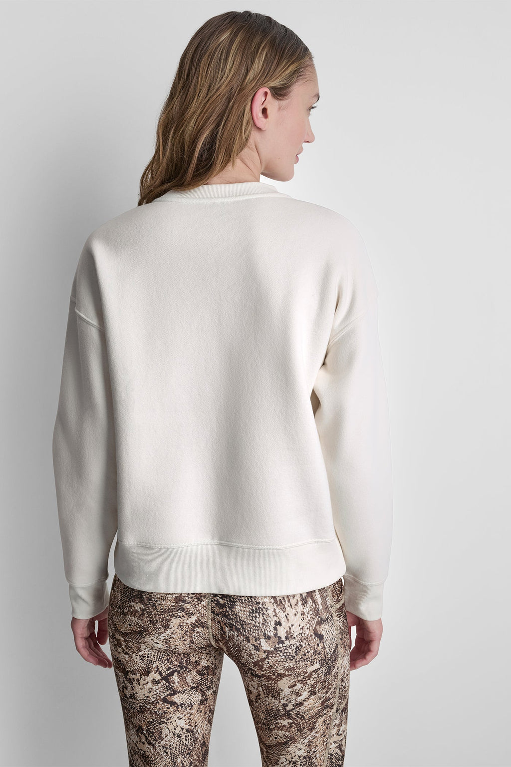 SNAKE PRINT LOGO SWEATSHIRT
