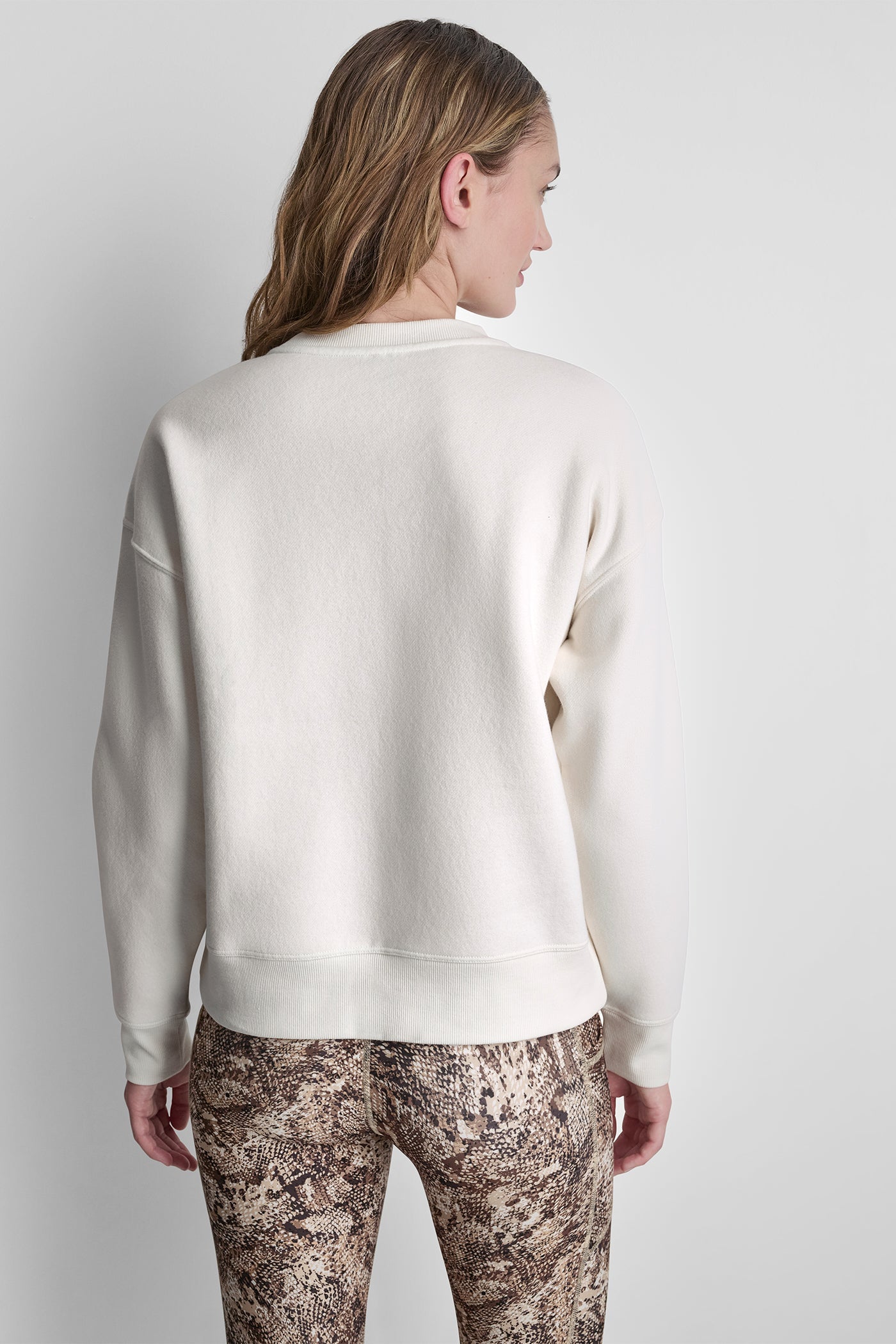 SNAKE PRINT LOGO SWEATSHIRT