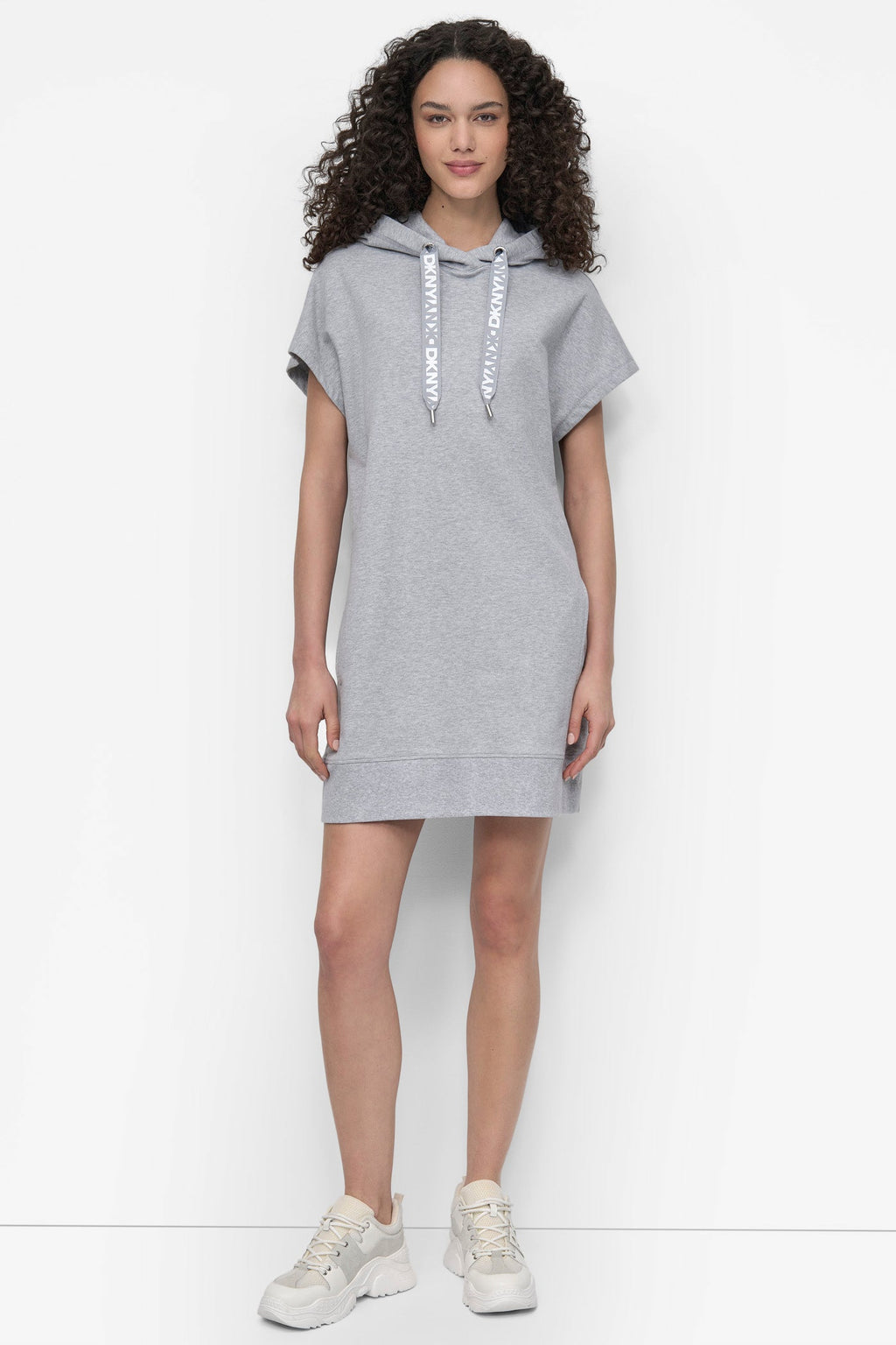 TWO TONE LOGO DRAWCORD SNEAKER DRESS