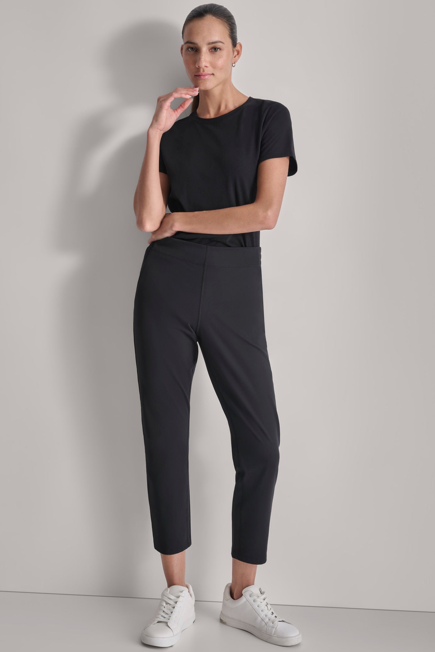 CROPPED MID-RISE BALANCE COMPRESSION SKINNY PANT