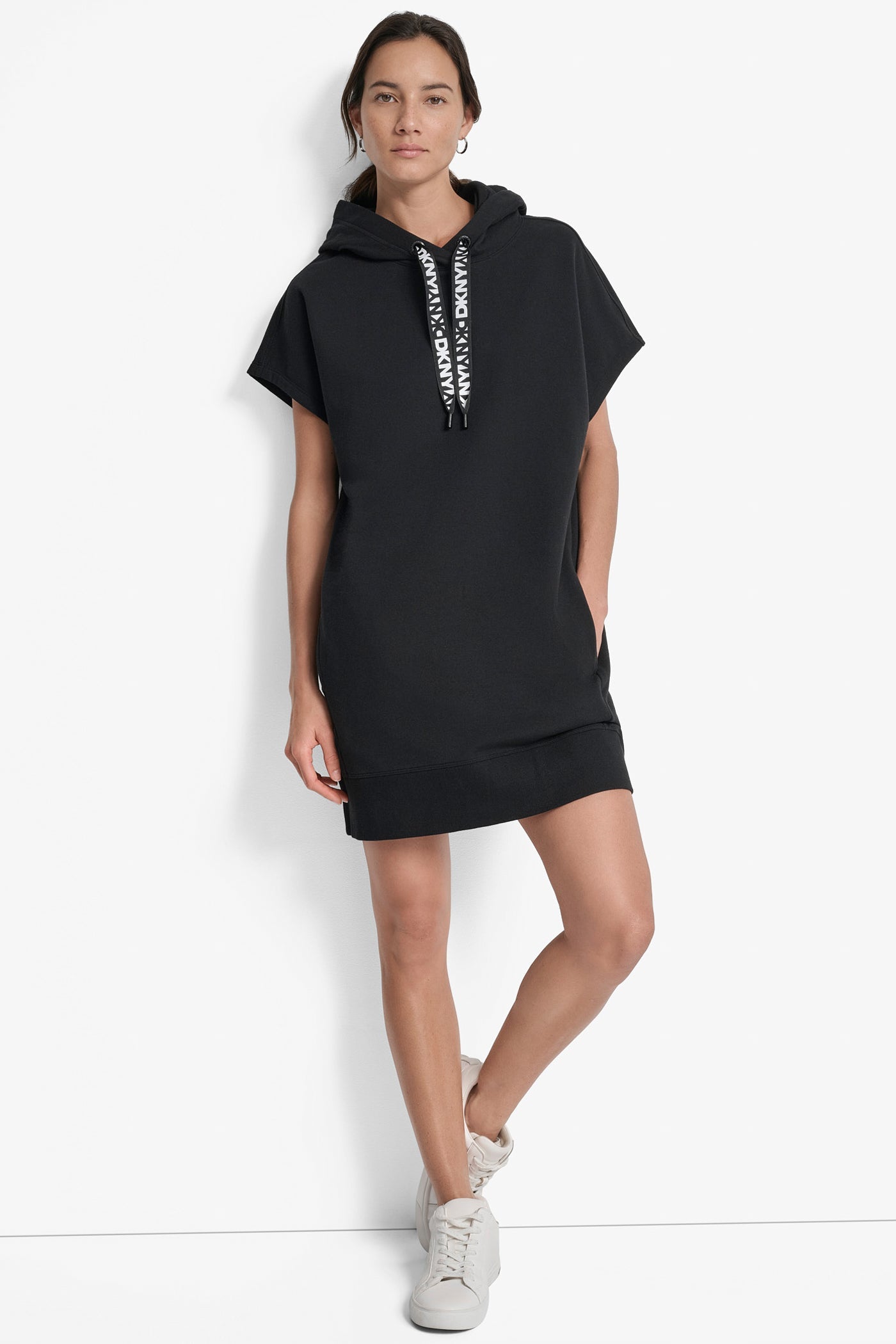 TWO TONE LOGO DRAWCORD SNEAKER DRESS