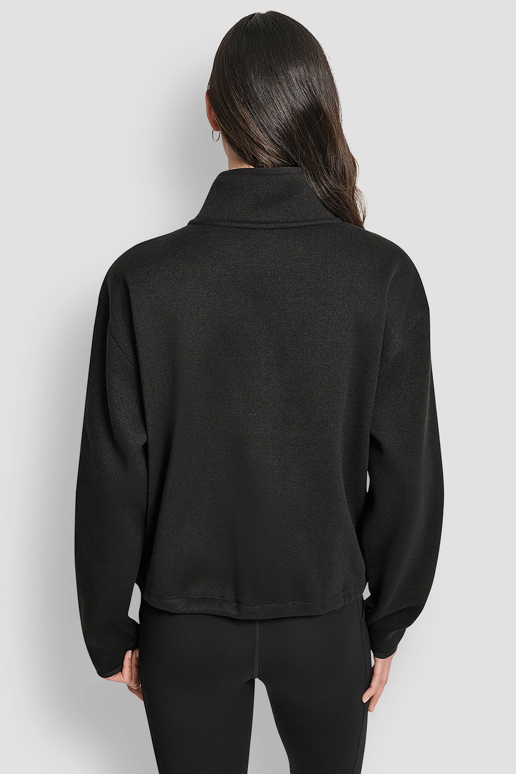 HALF ZIP LOGO PULLOVER