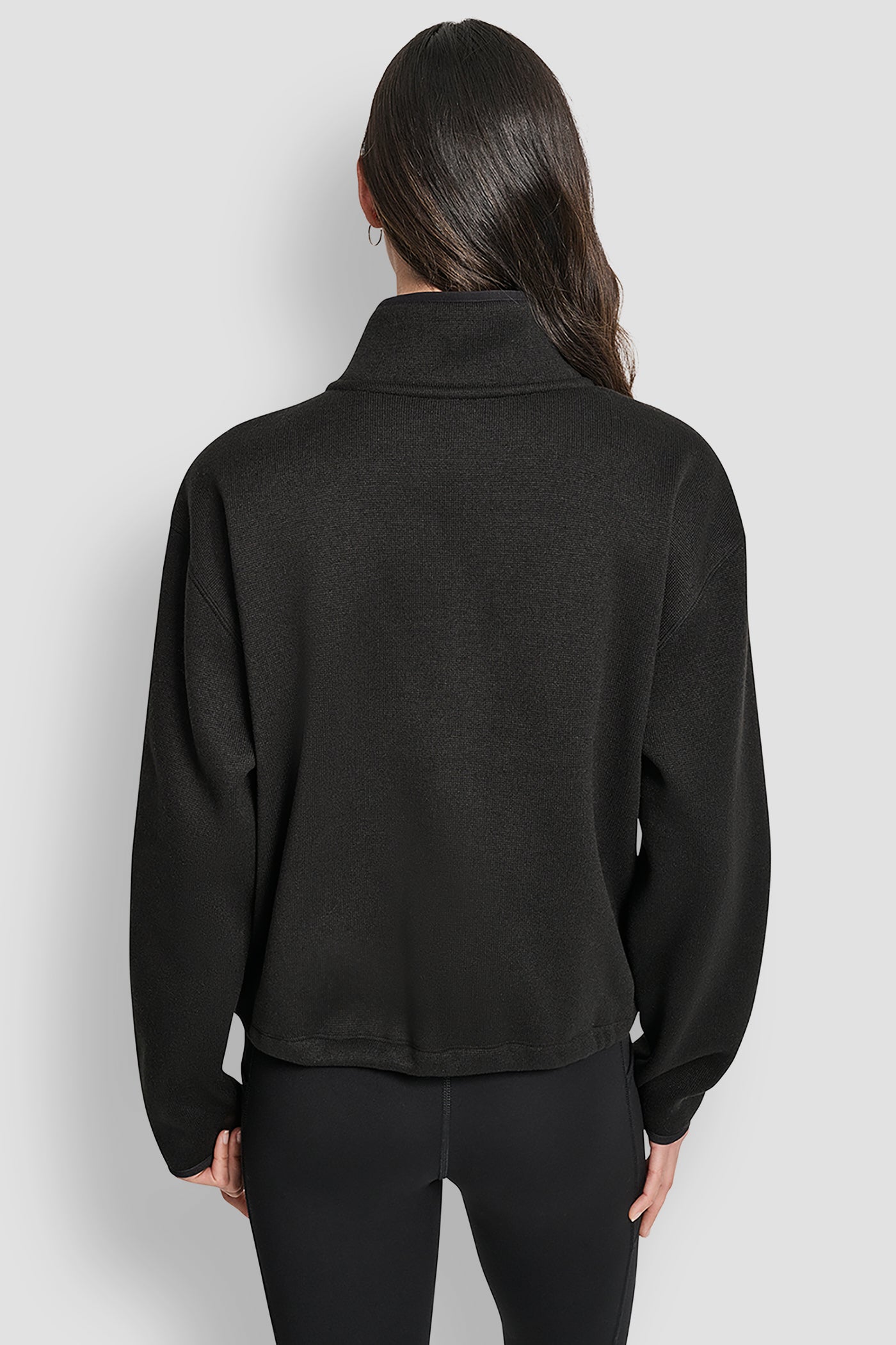 HALF ZIP LOGO PULLOVER