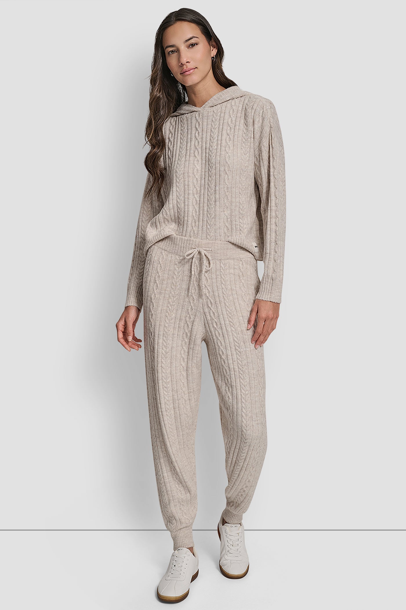 COZY CABLE SWEATER JOGGER