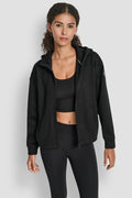 FULL ZIP HOODIE WITH BUNGEES