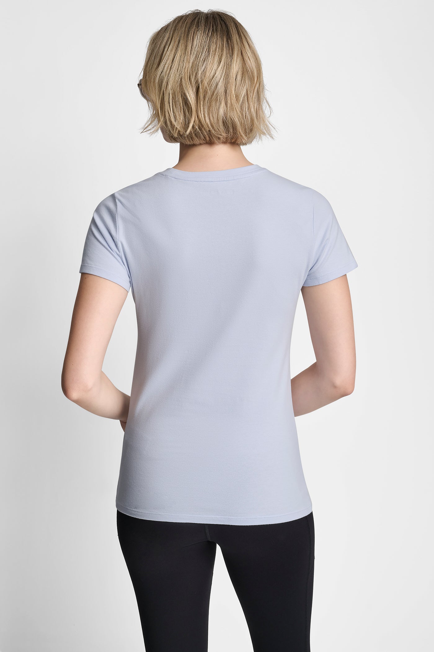 TRIPLE RHINESTONE FOIL LOGO TEE