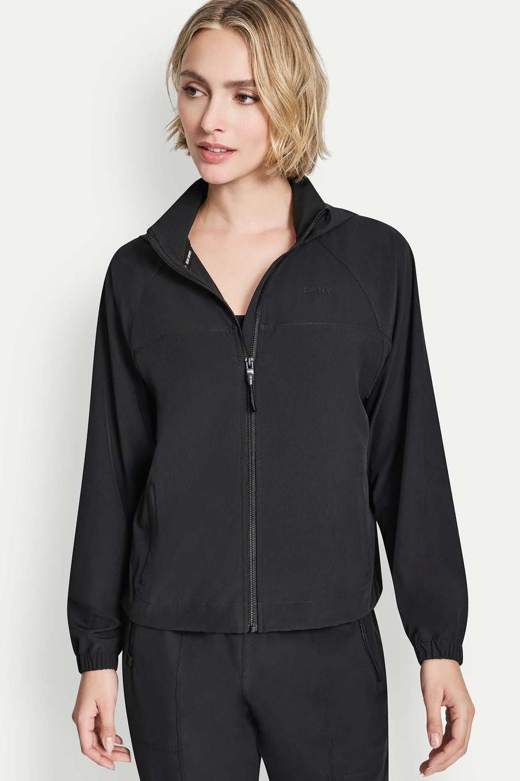 LOGO HOODED SHORT JACKET