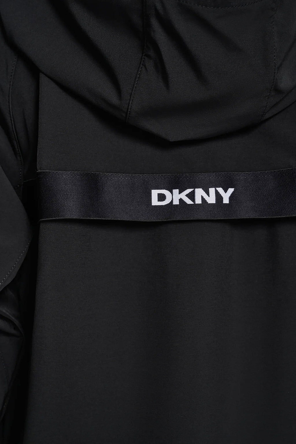 LOGO HOODED SHORT JACKET