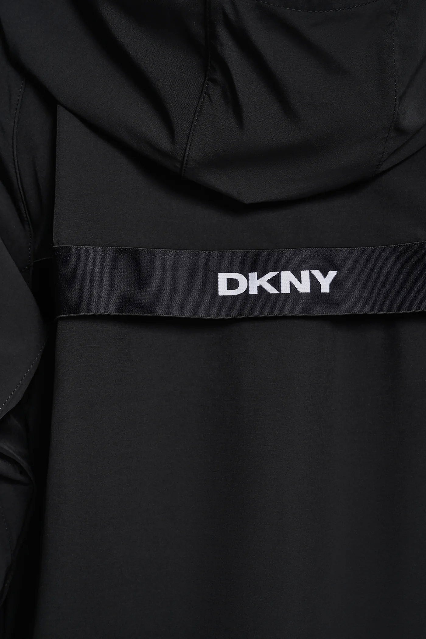 LOGO HOODED SHORT JACKET