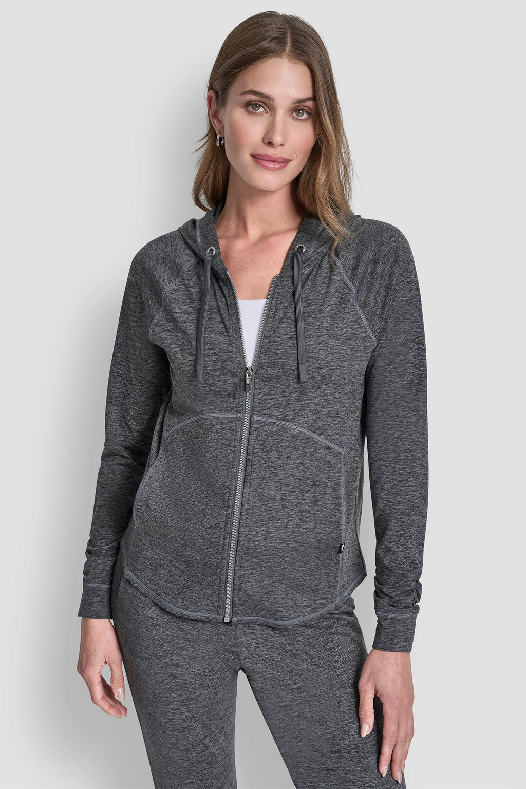 SPACEDYE FULL ZIP HOODIE