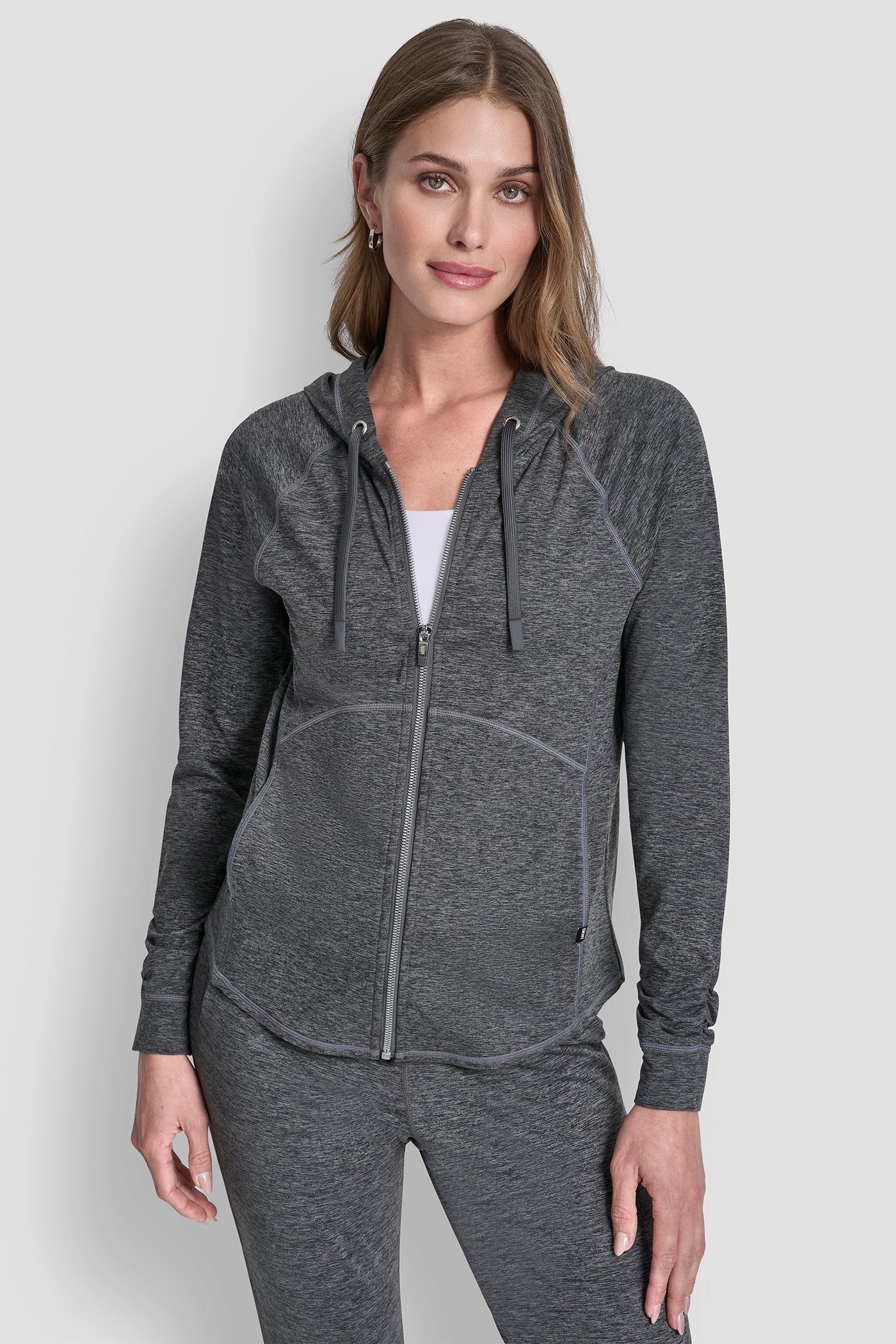 SPACEDYE FULL ZIP HOODIE