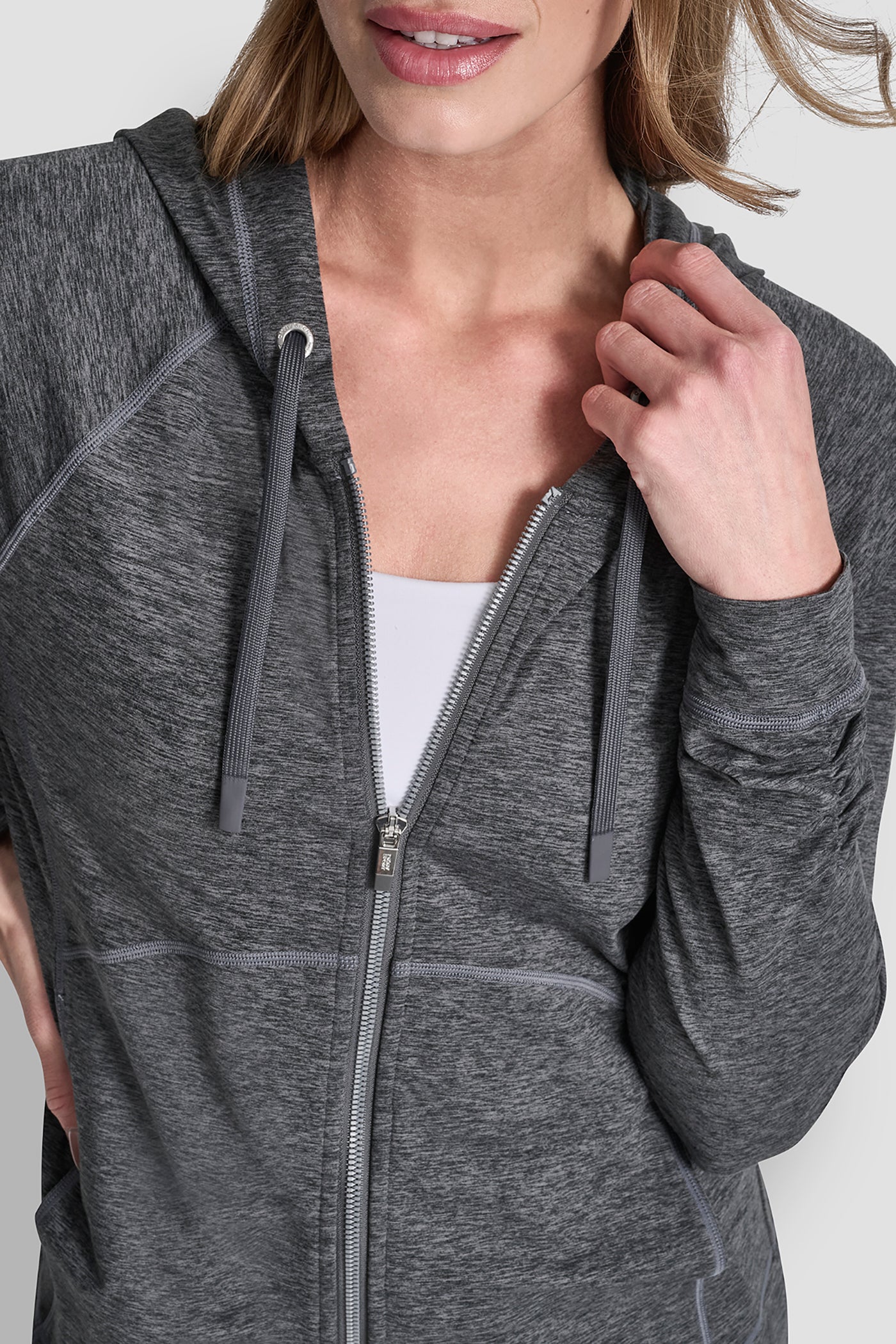 SPACEDYE FULL ZIP HOODIE
