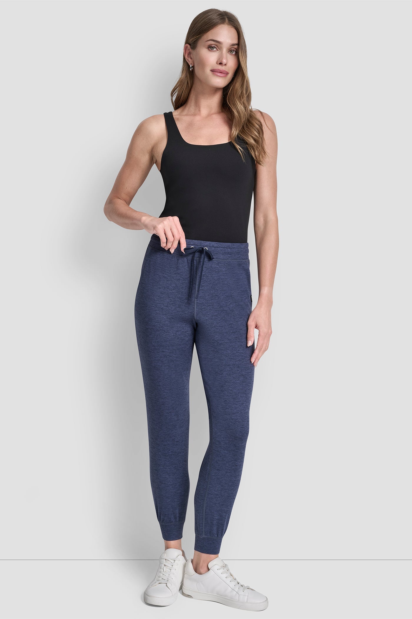 CROPPED HIGH-RISE SLIM JOGGER
