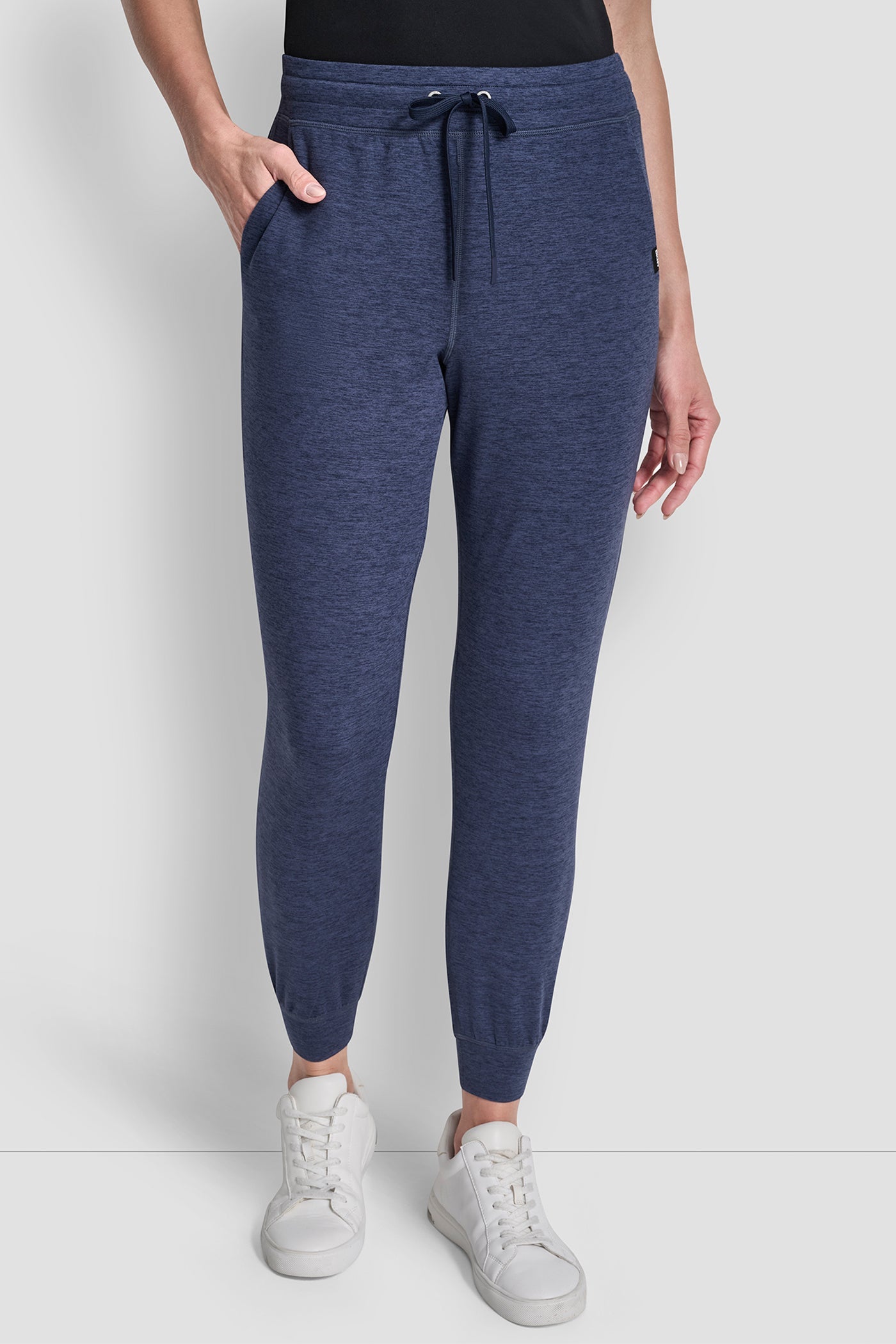 CROPPED HIGH-RISE SLIM JOGGER