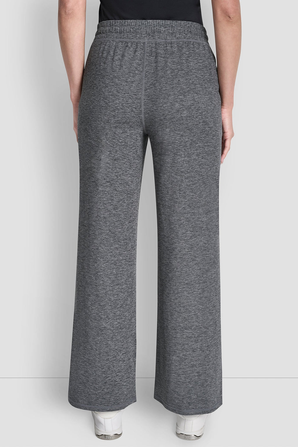 MID-RISE SPACEDYE WIDE LEG PANT