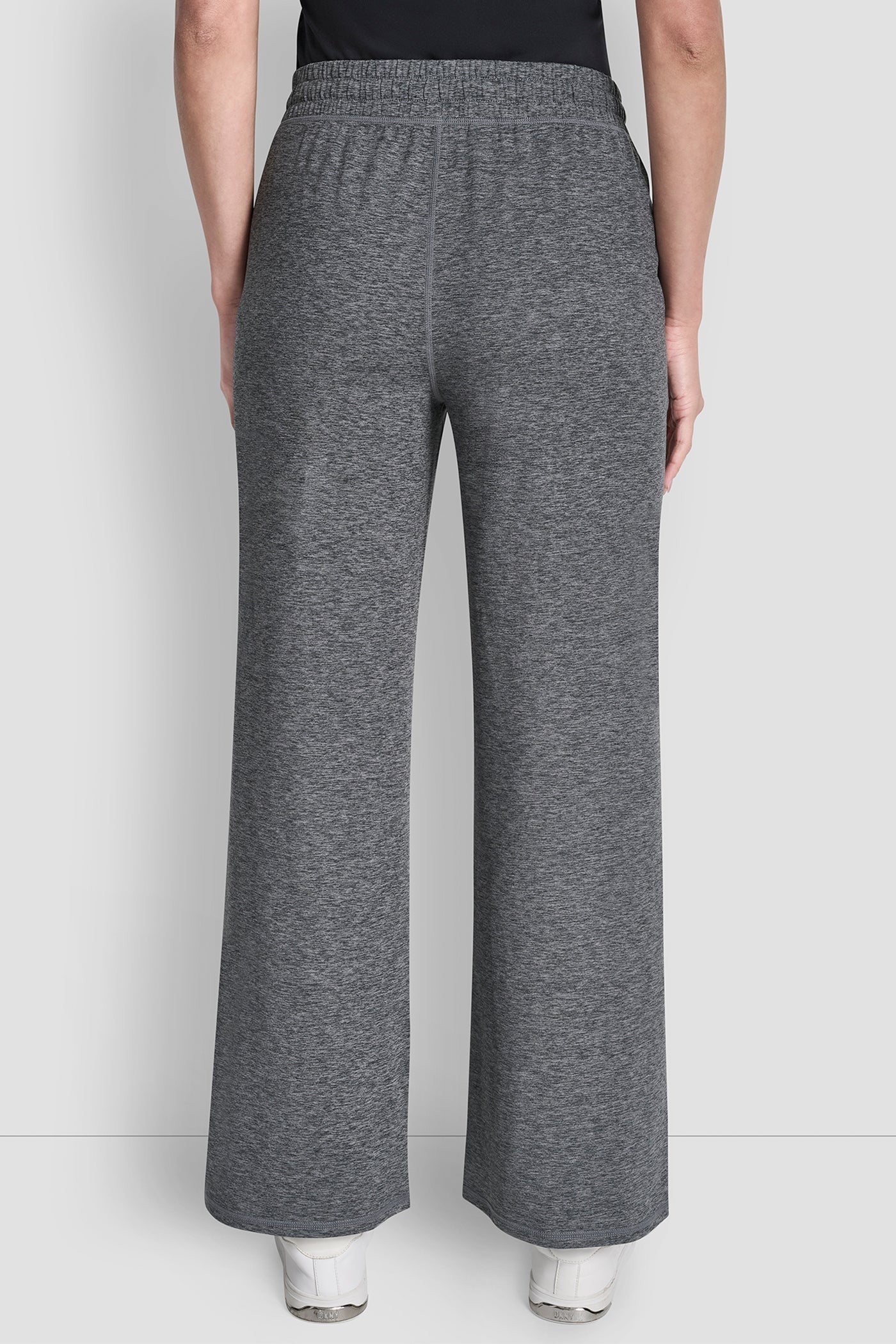 MID-RISE SPACEDYE WIDE LEG PANT