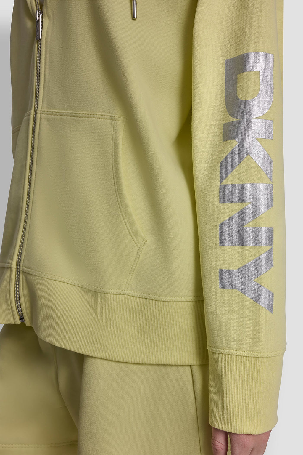 FOIL LOGO FULL-ZIP HOODIE