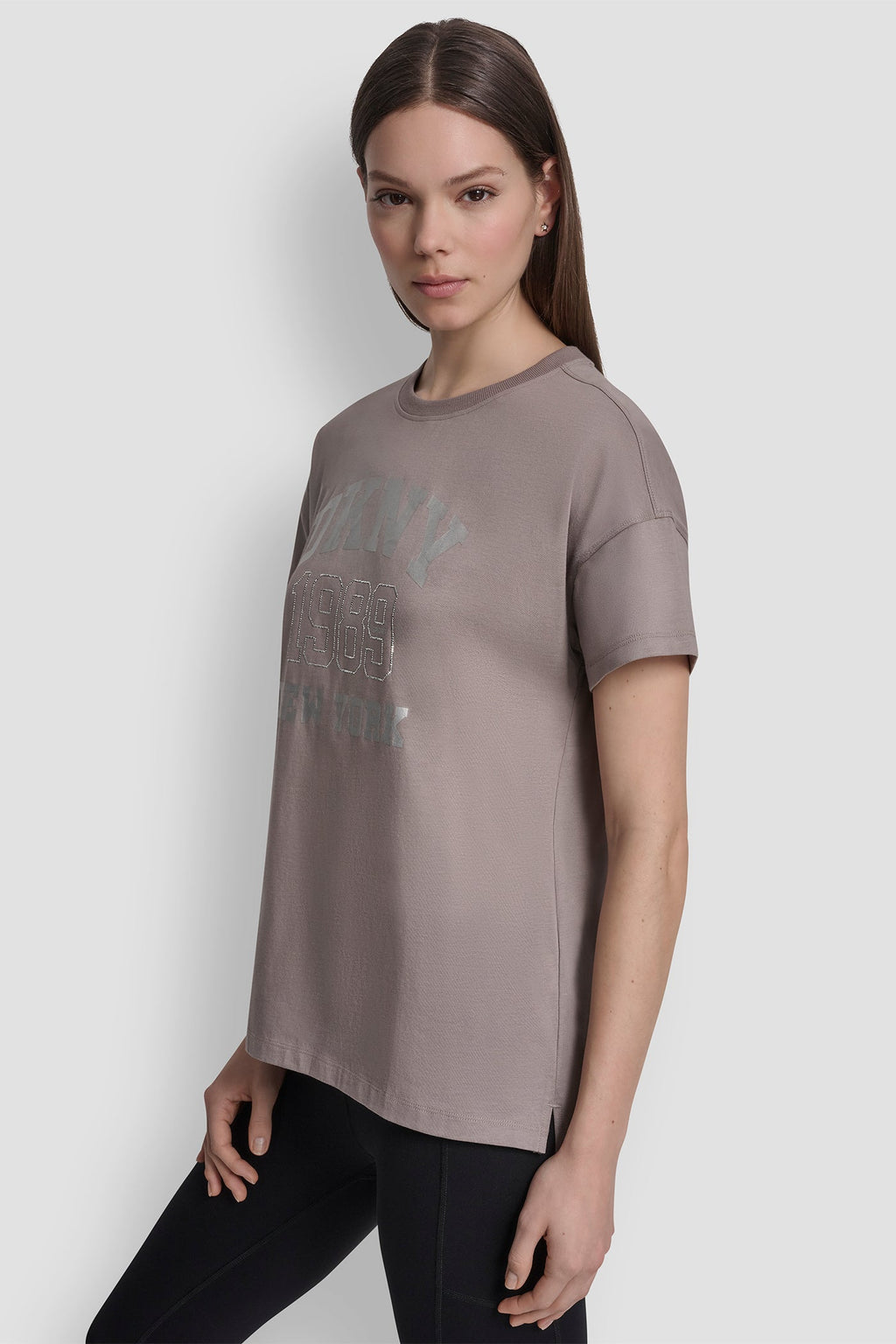 DKNY 1989 LOGO RHINESTUD TEE