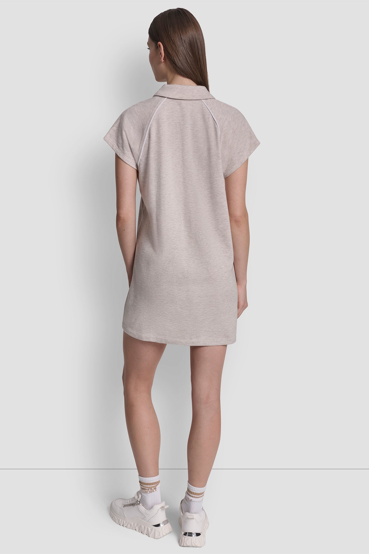 SHORT SLEEVE LOGO MINI POLO DRESS
