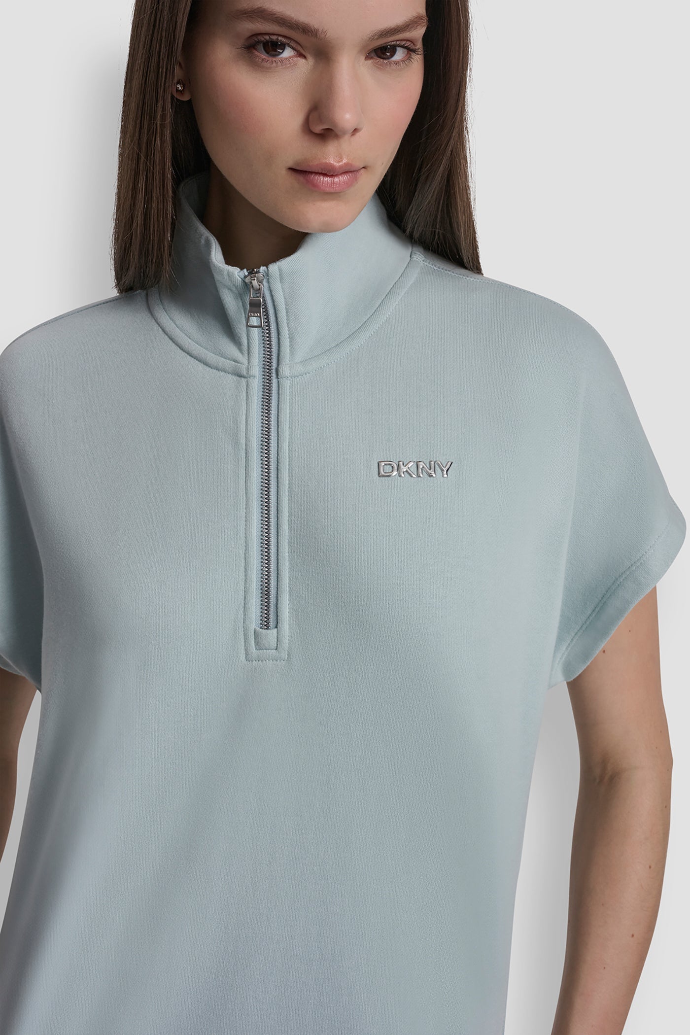 METALLIC BUBBLE LOGO SNEAKER DRESS