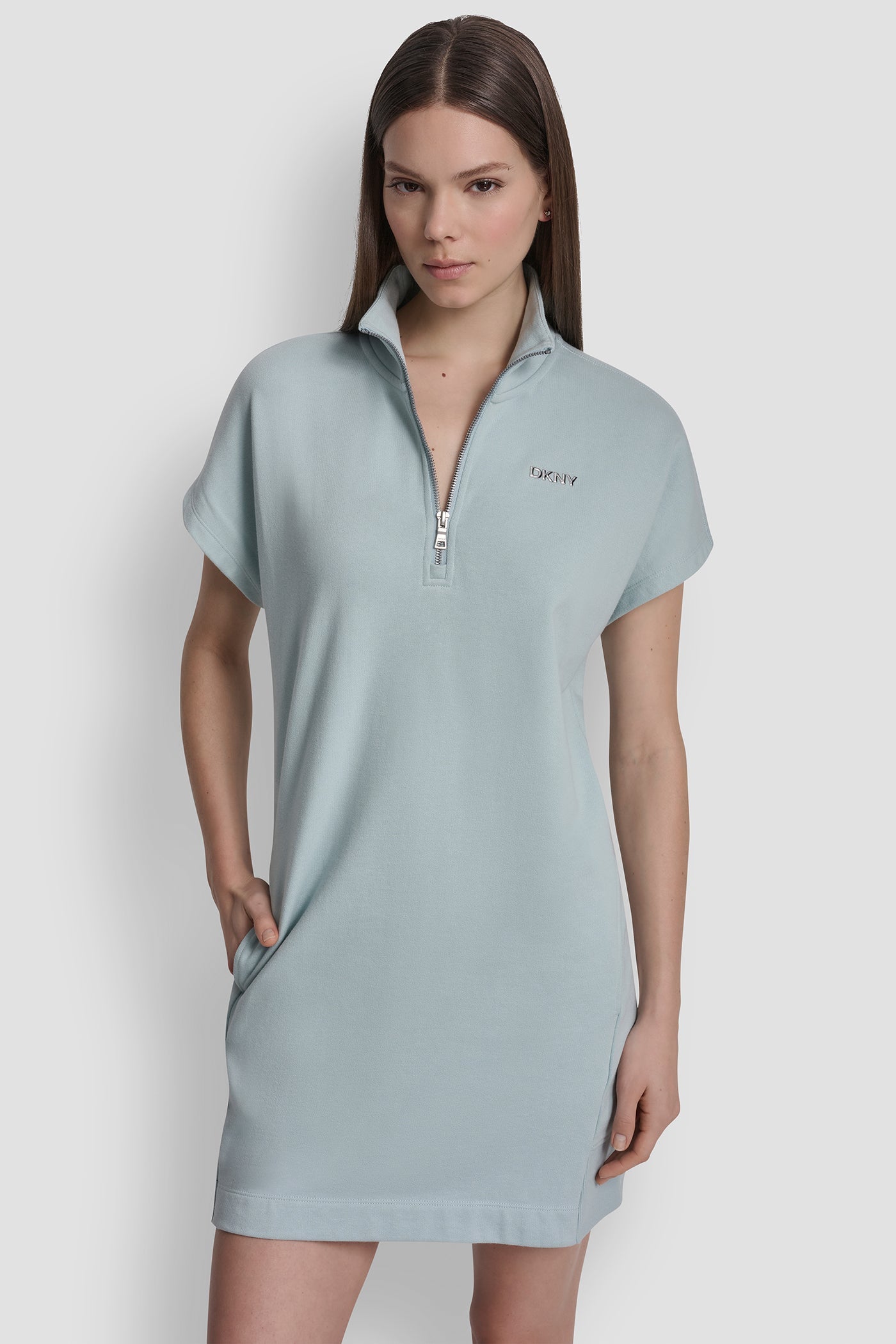 METALLIC BUBBLE LOGO SNEAKER DRESS