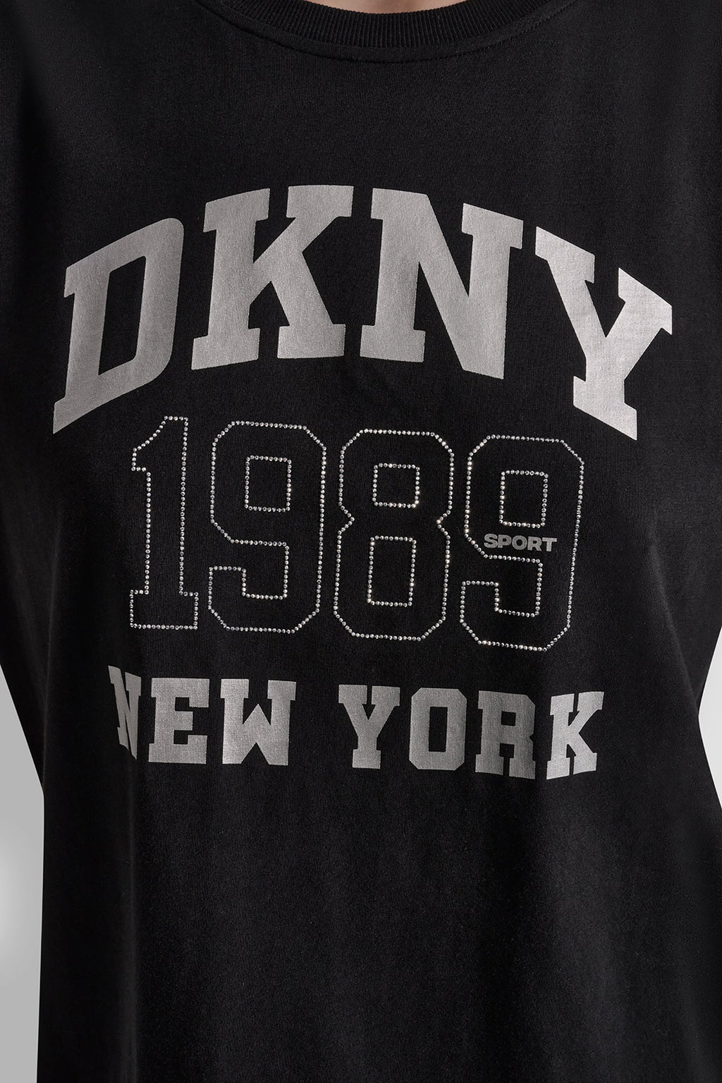 DKNY 1989 LOGO RHINESTUD TEE