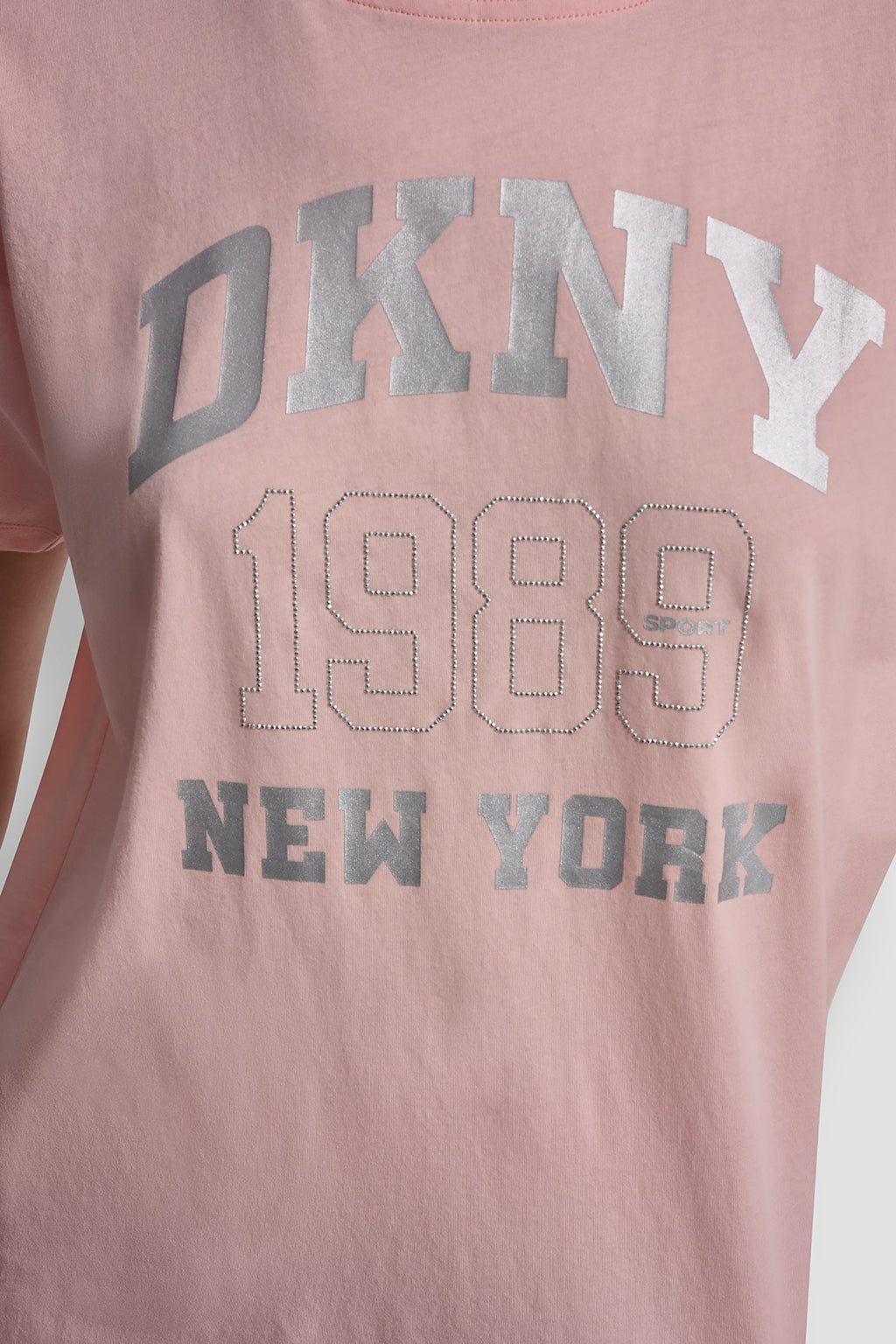 DKNY 1989 LOGO RHINESTUD TEE
